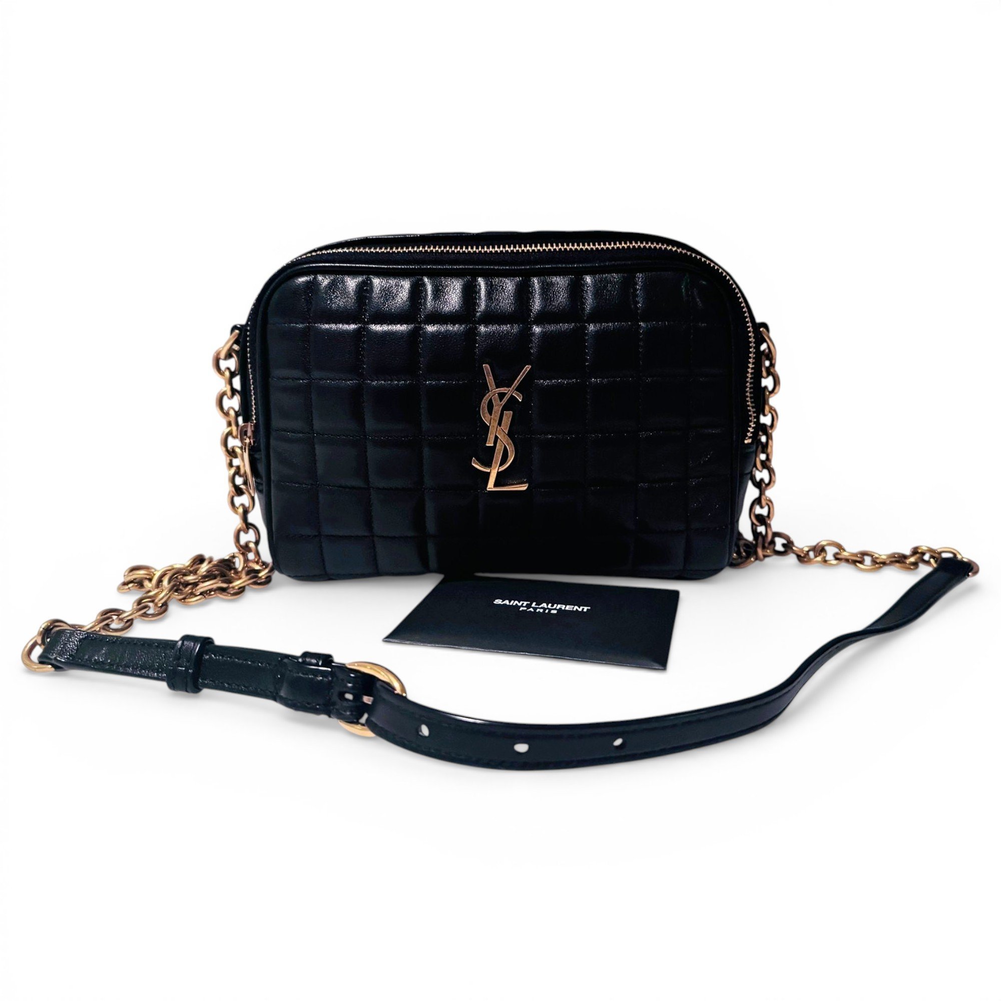 Leather crossbody bag