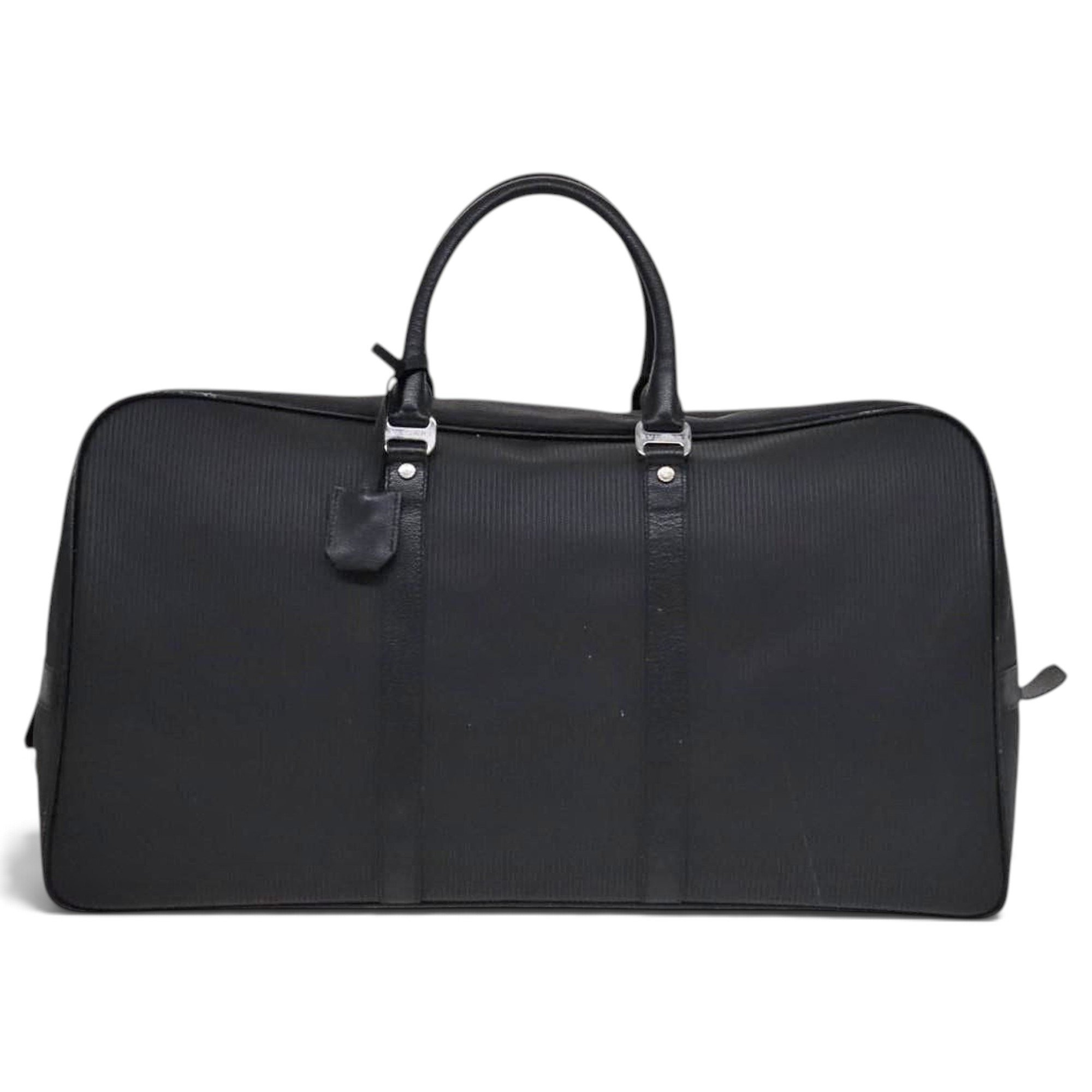Leather bowling bag