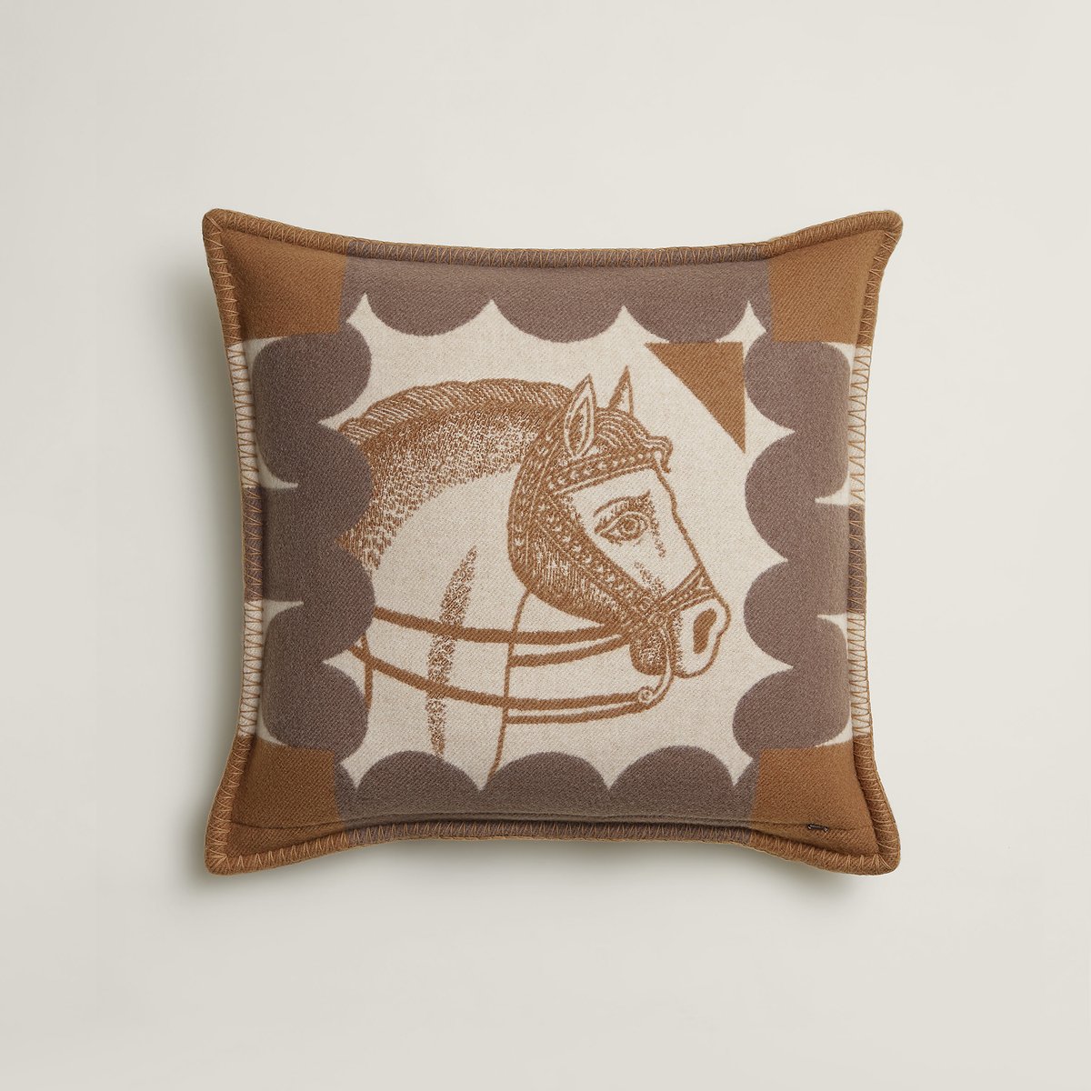 Brun Cheval Joker Pillow