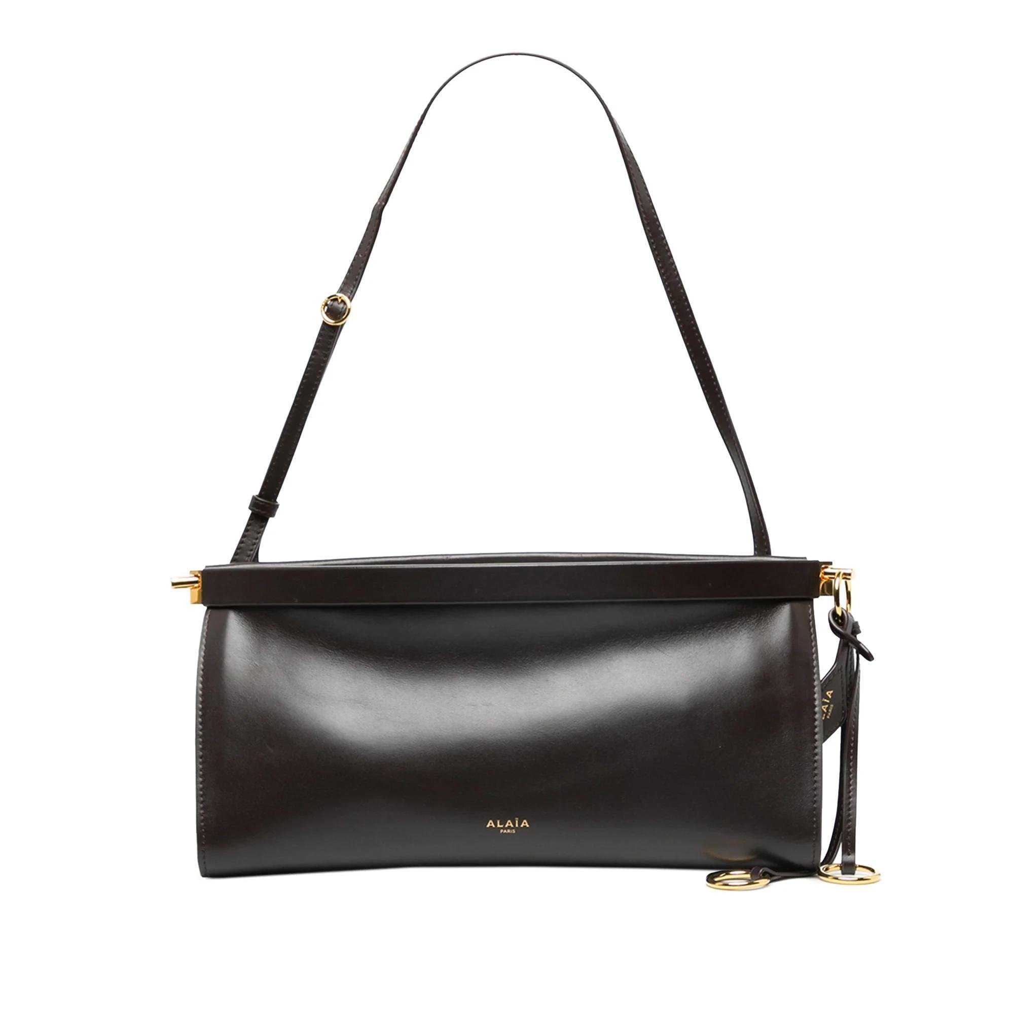 Le Click East West pony-style calfskin handbag