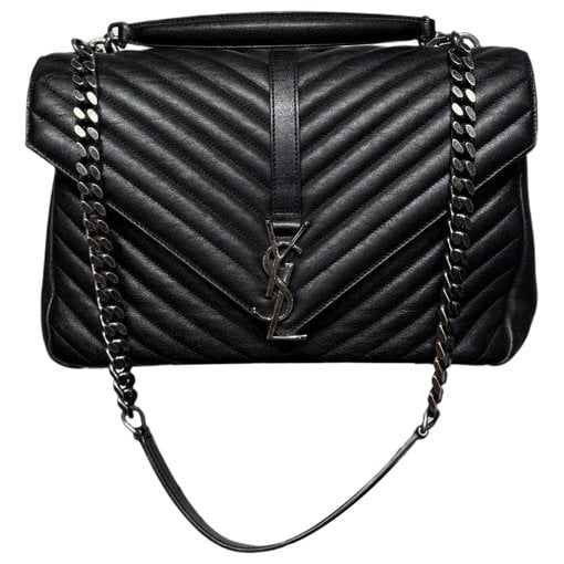 Collége monogramme leather handbag