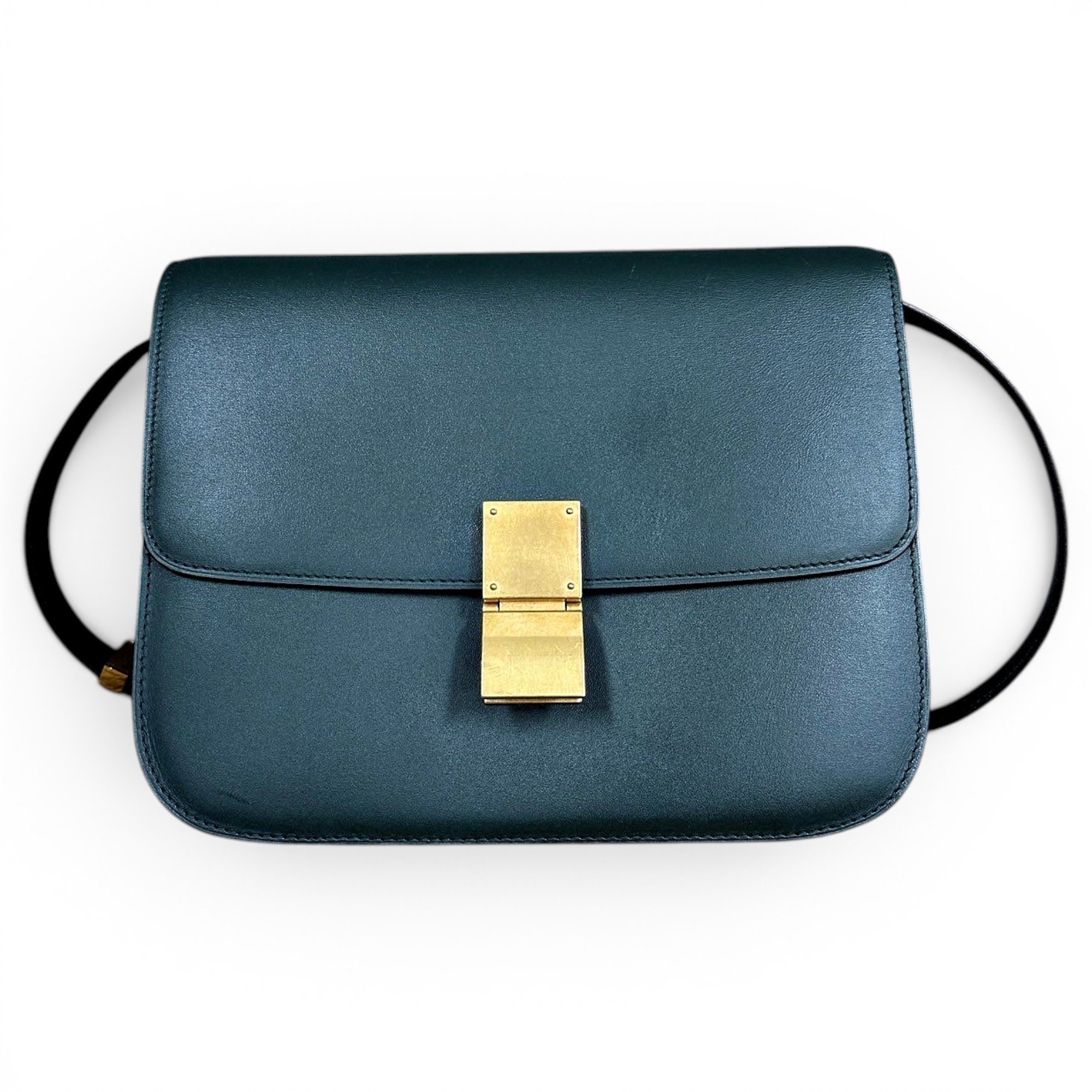 Classic leather handbag
