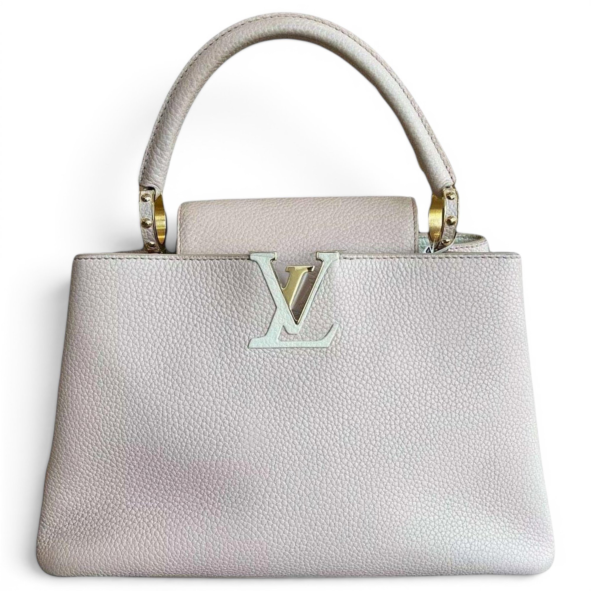 Capucines leather handbag