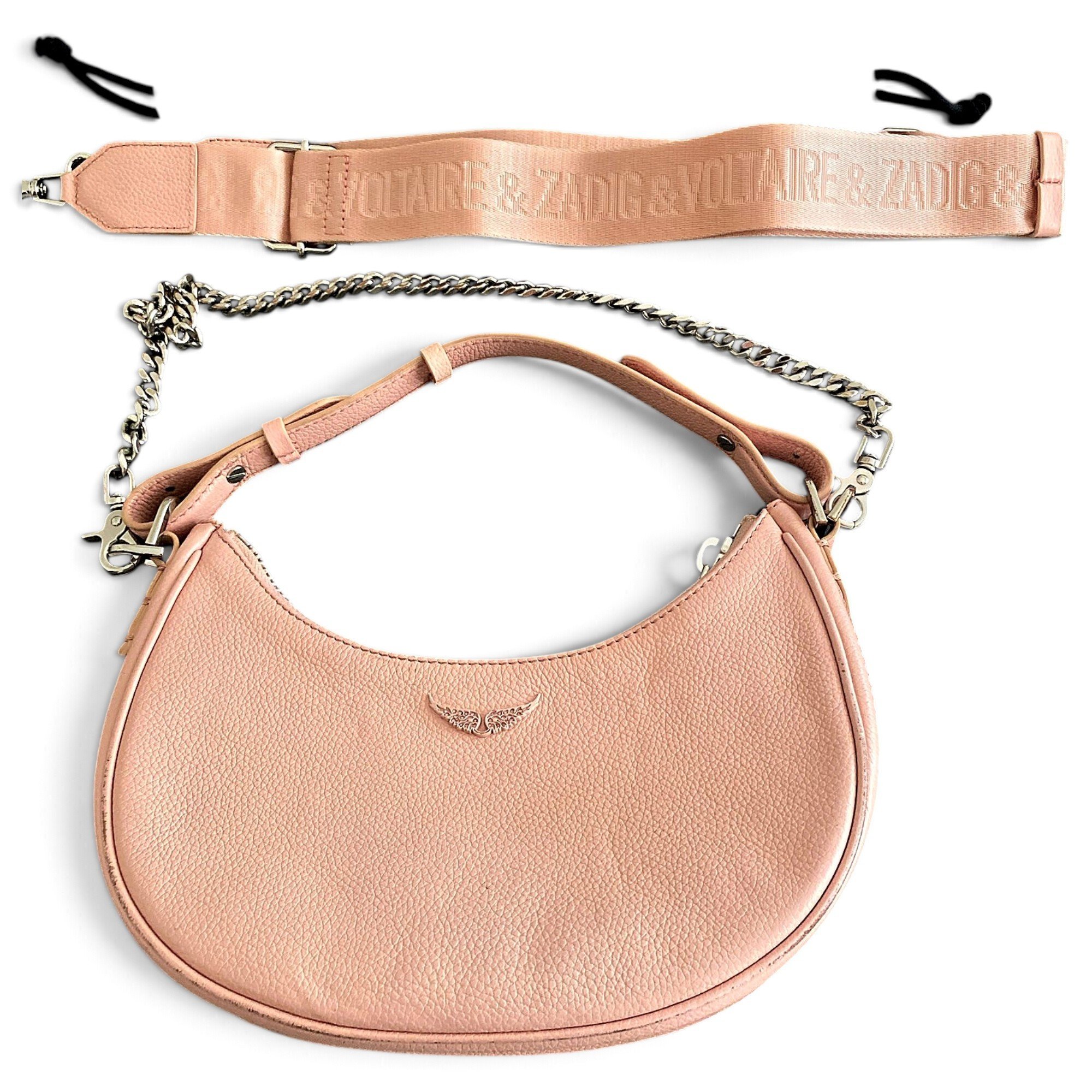 Rock leather handbag