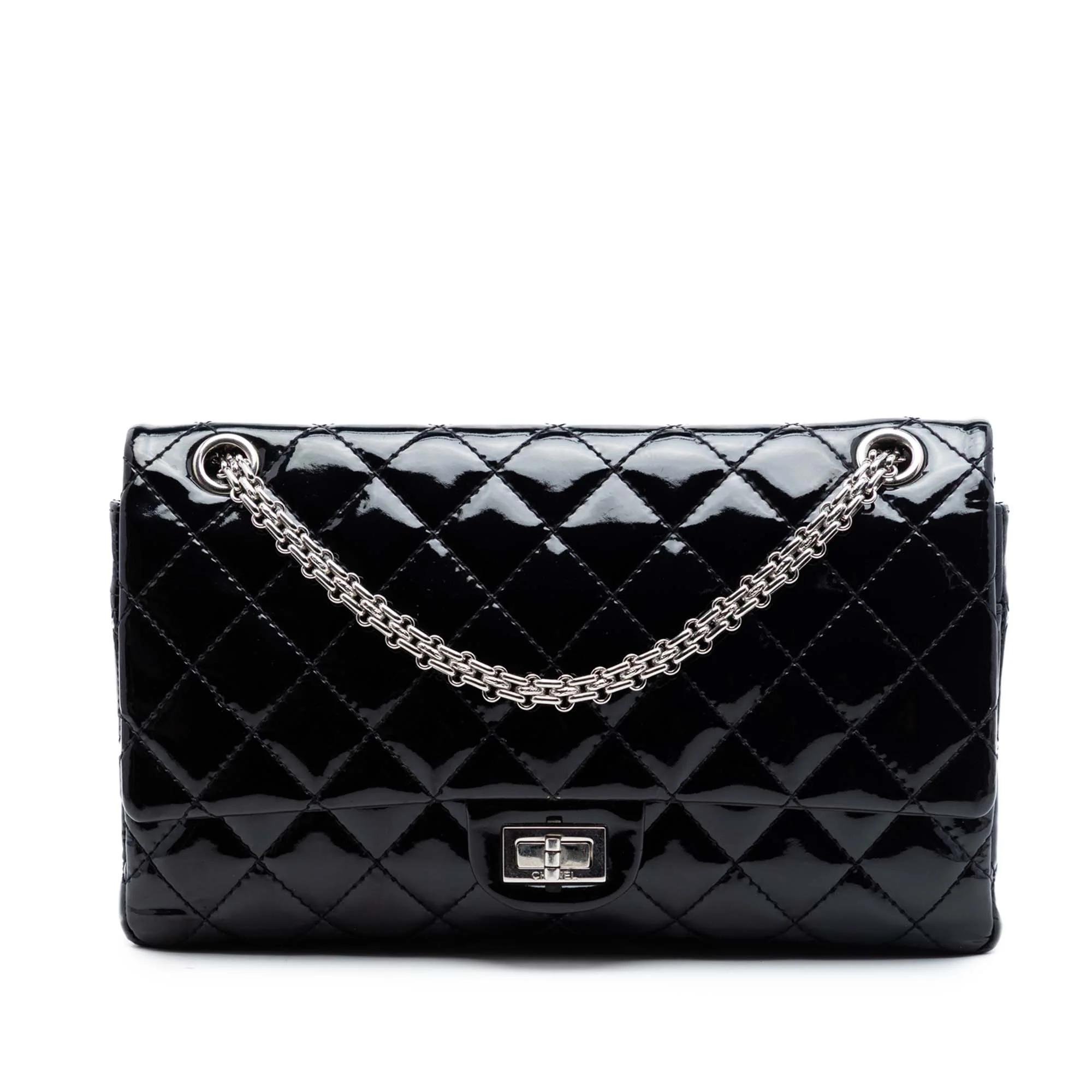 Timeless/Classique patent leather handbag