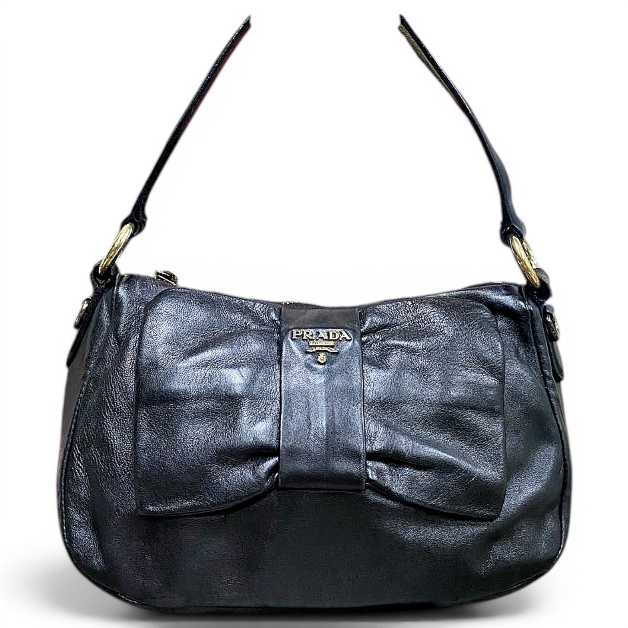Leather handbag