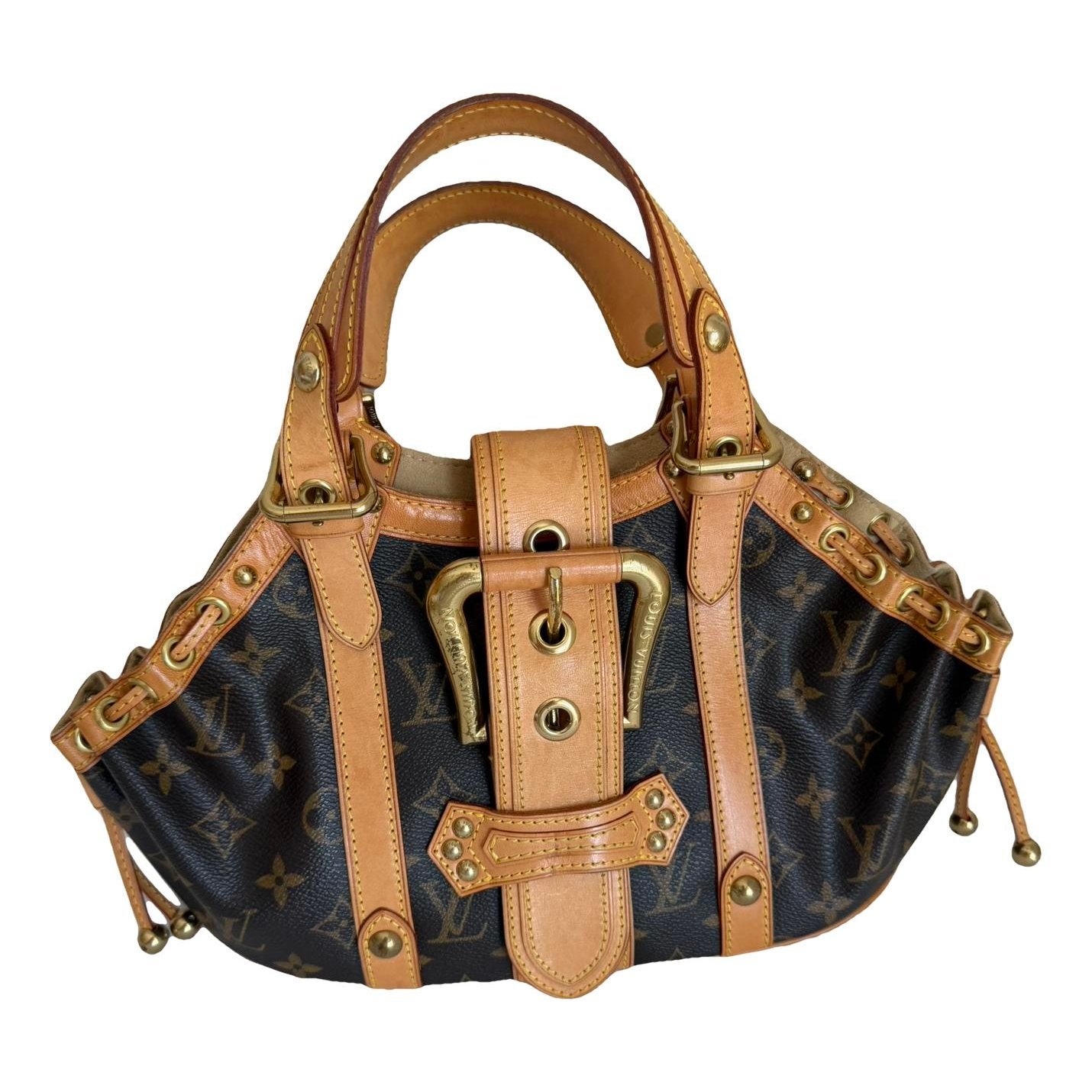 Theda leather handbag