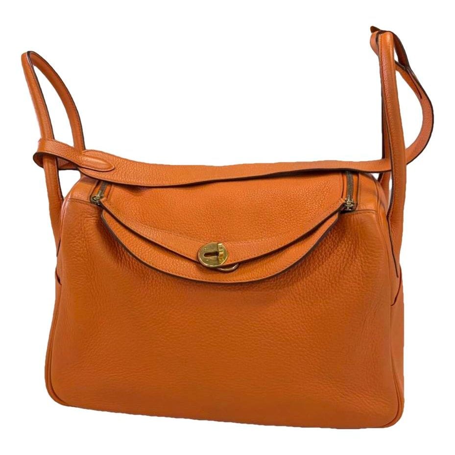 Lindy leather handbag