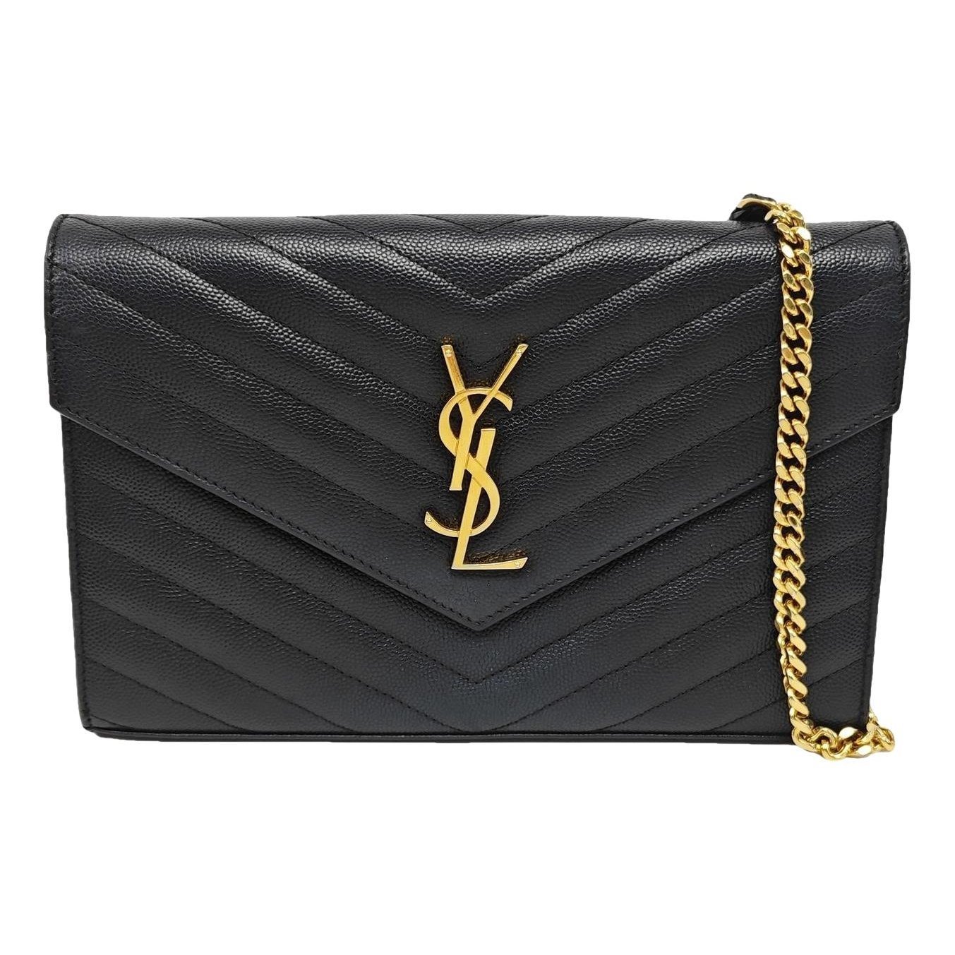 Baby monogramme leather handbag
