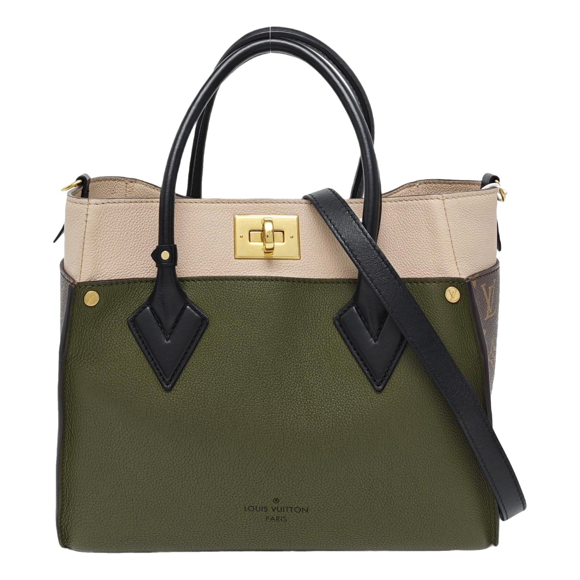 On My Side leather handbag
