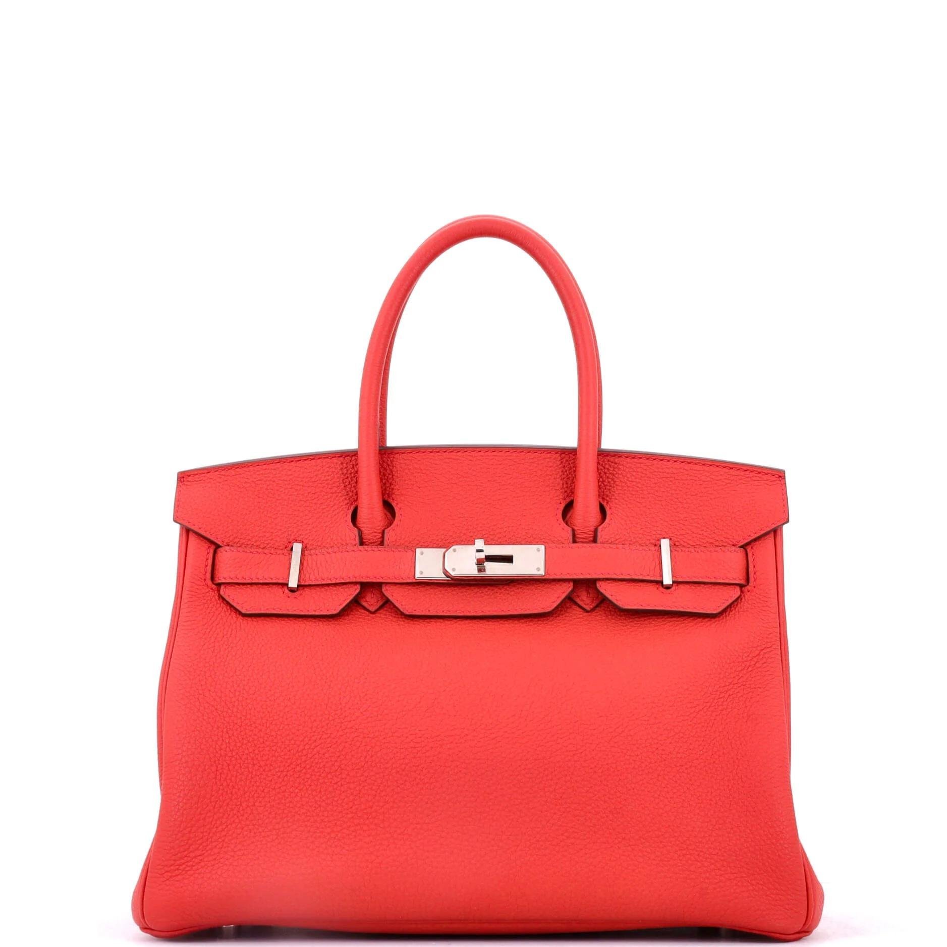 Birkin 30 leather tote