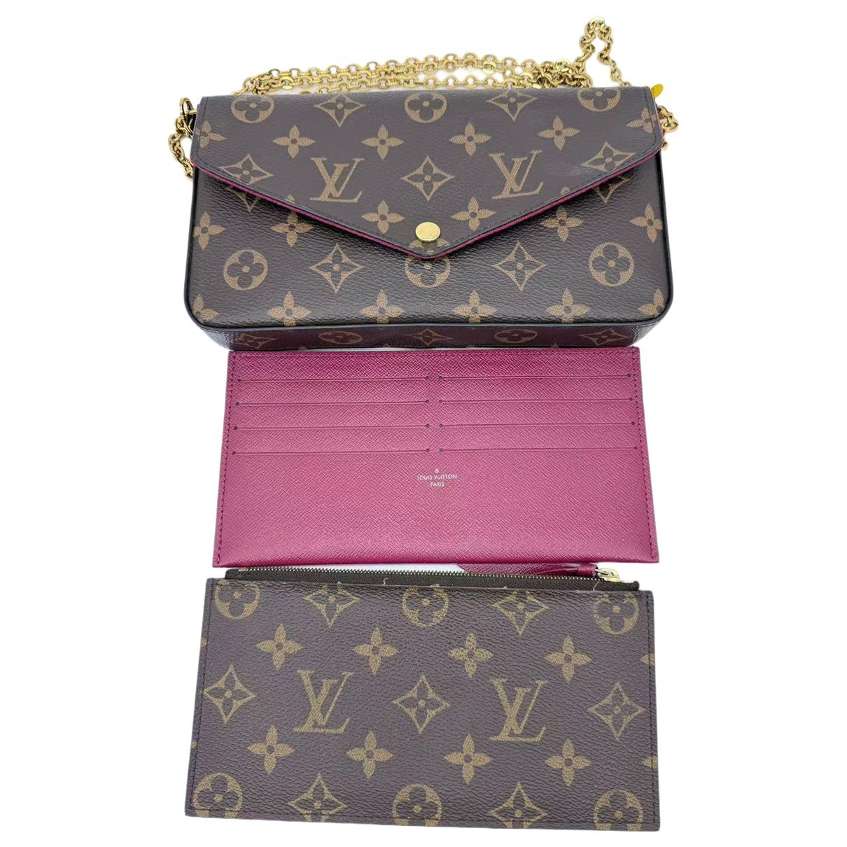 Félicie leather handbag