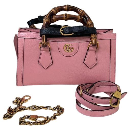 Diana Bamboo leather crossbody bag