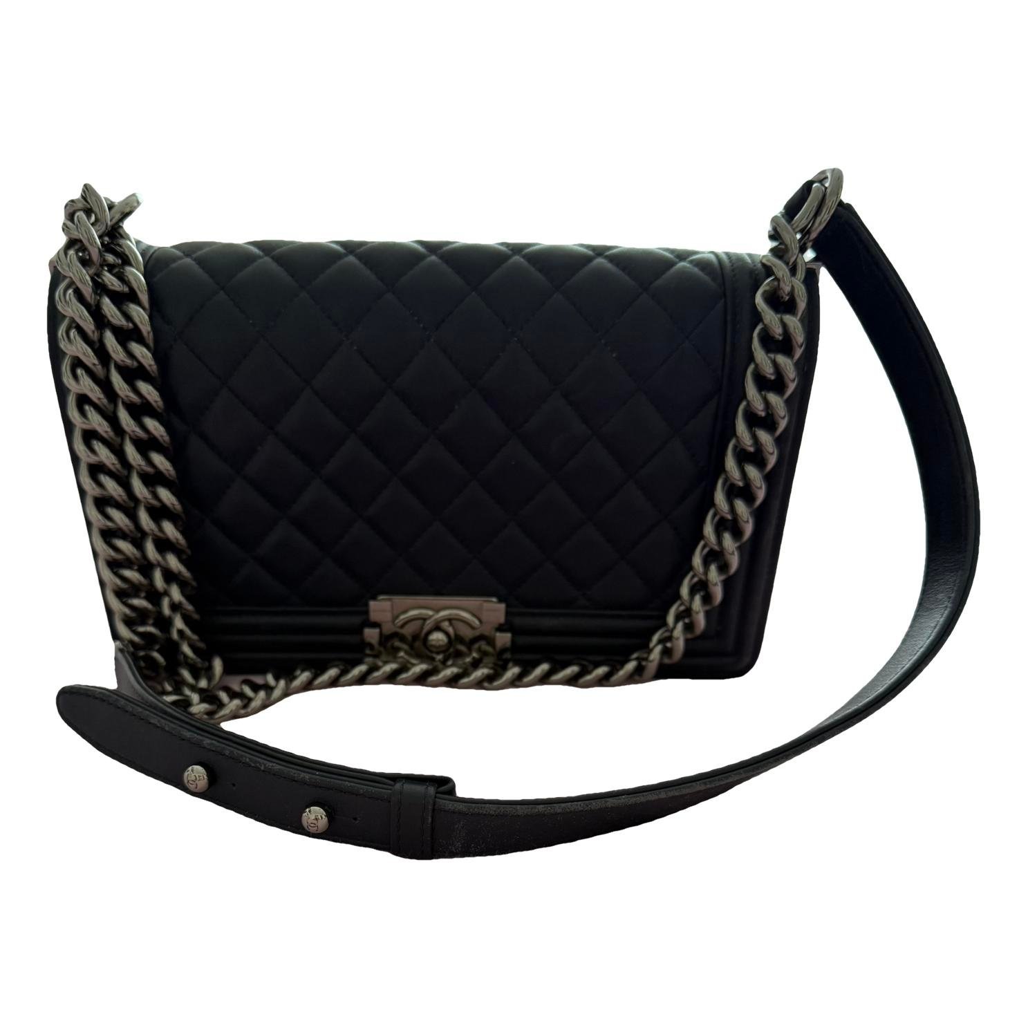 Boy leather crossbody bag