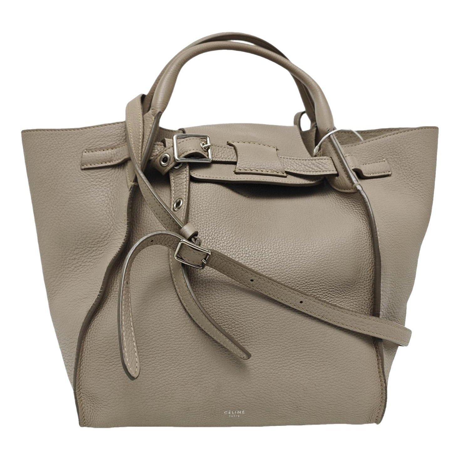 Big Bag leather handbag