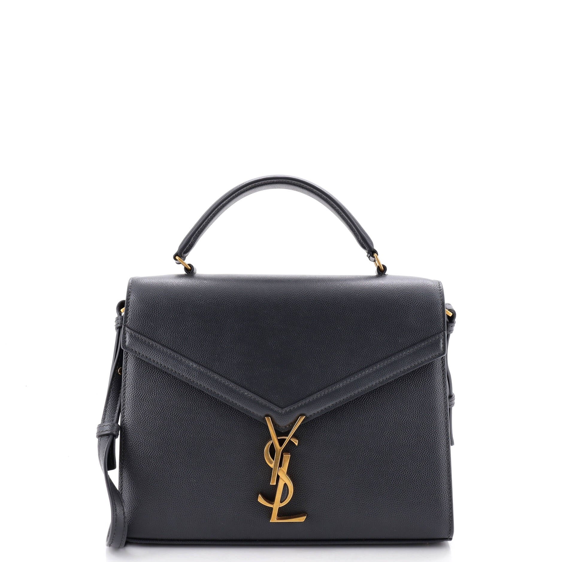 Cassandra Top Handle Bag Leather Medium