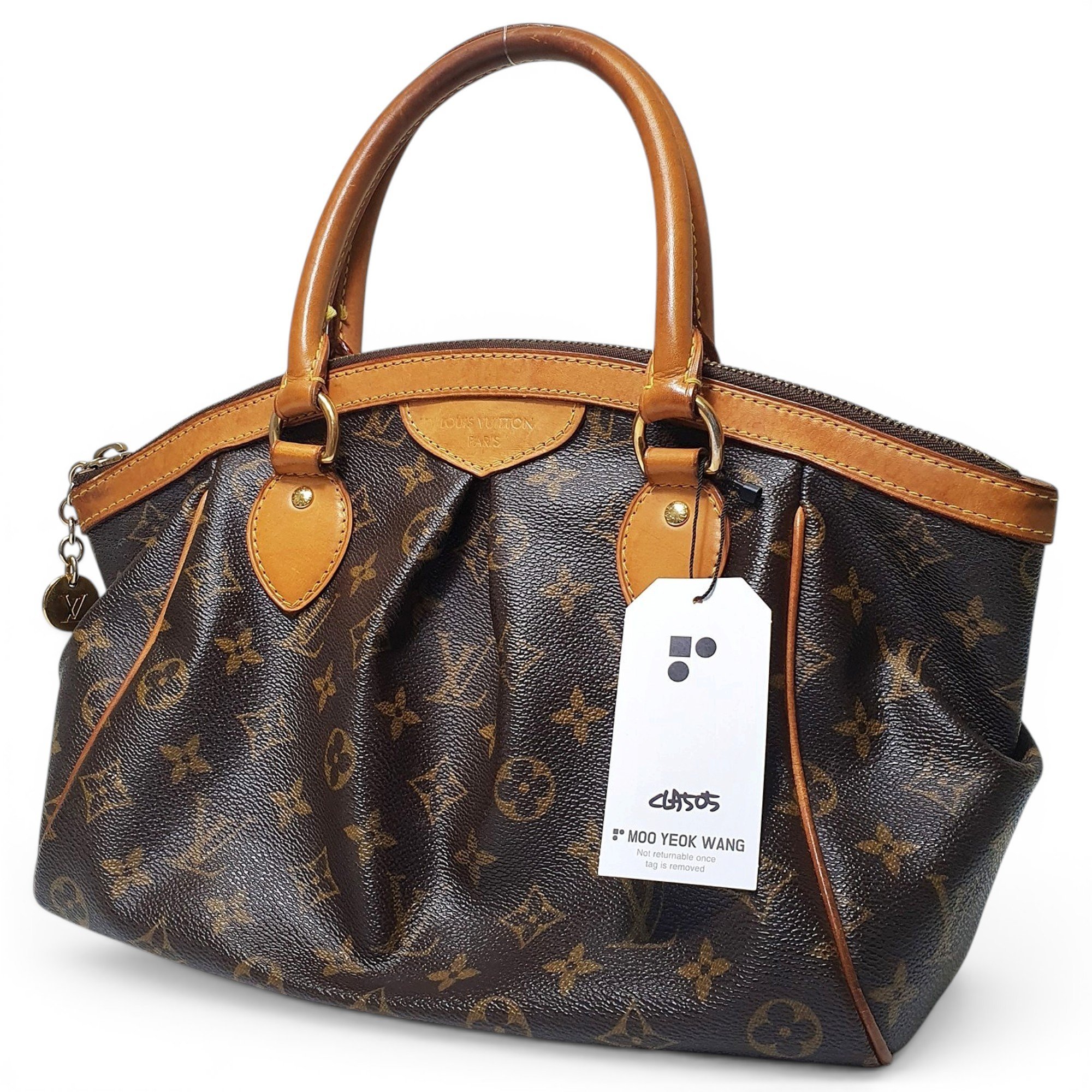 Leather handbag