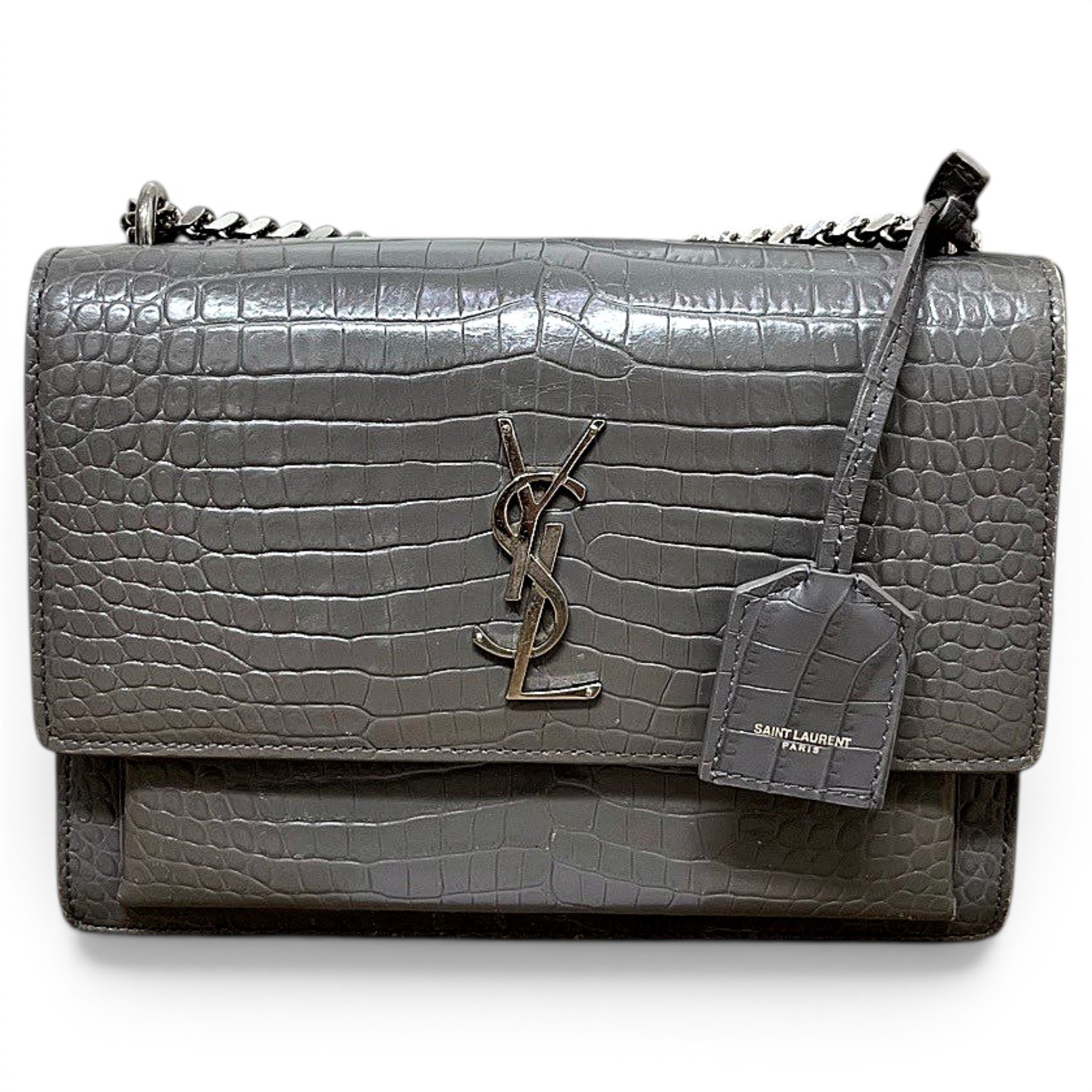 Sunset leather handbag