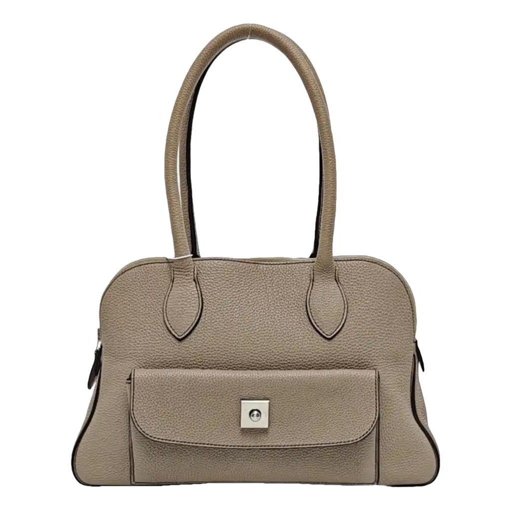 Leather handbag