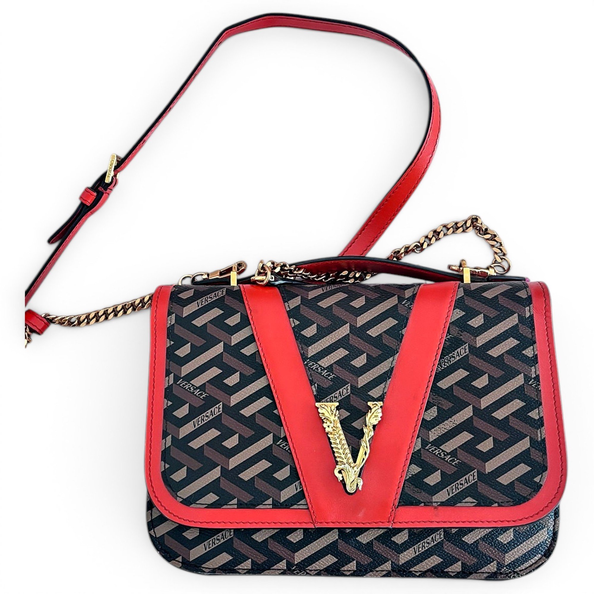 Virtus leather handbag