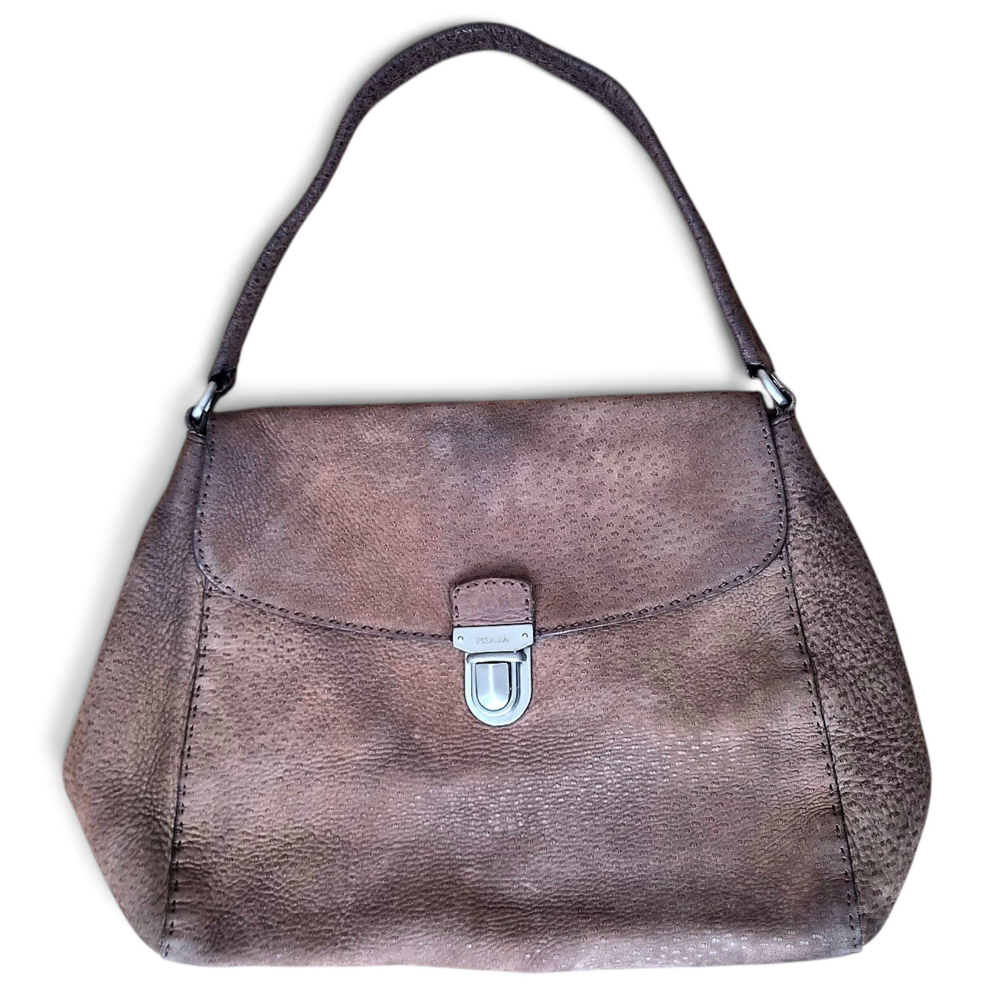 Leather handbag