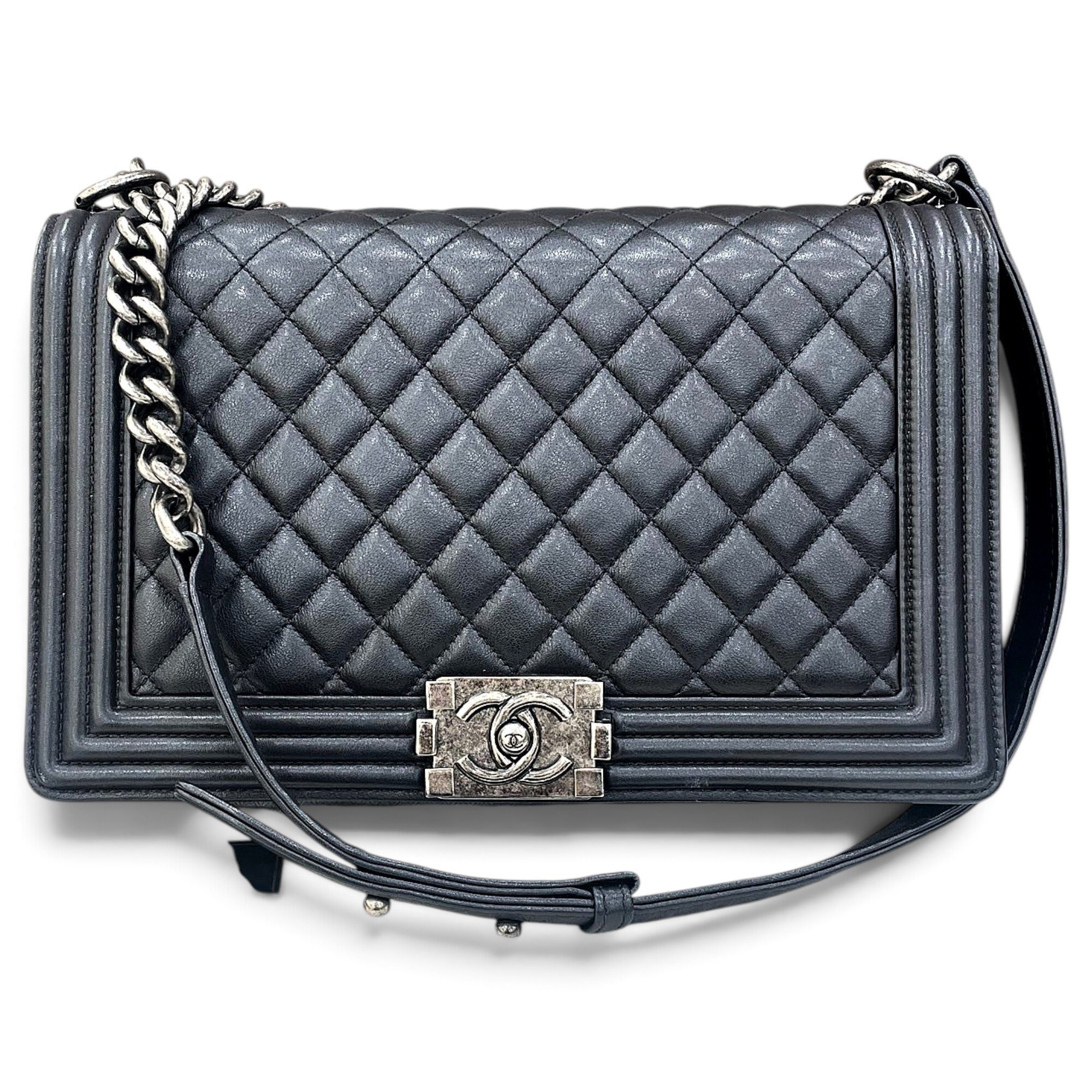 Boy leather handbag