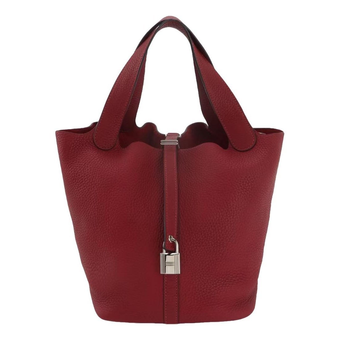 Picotin leather handbag