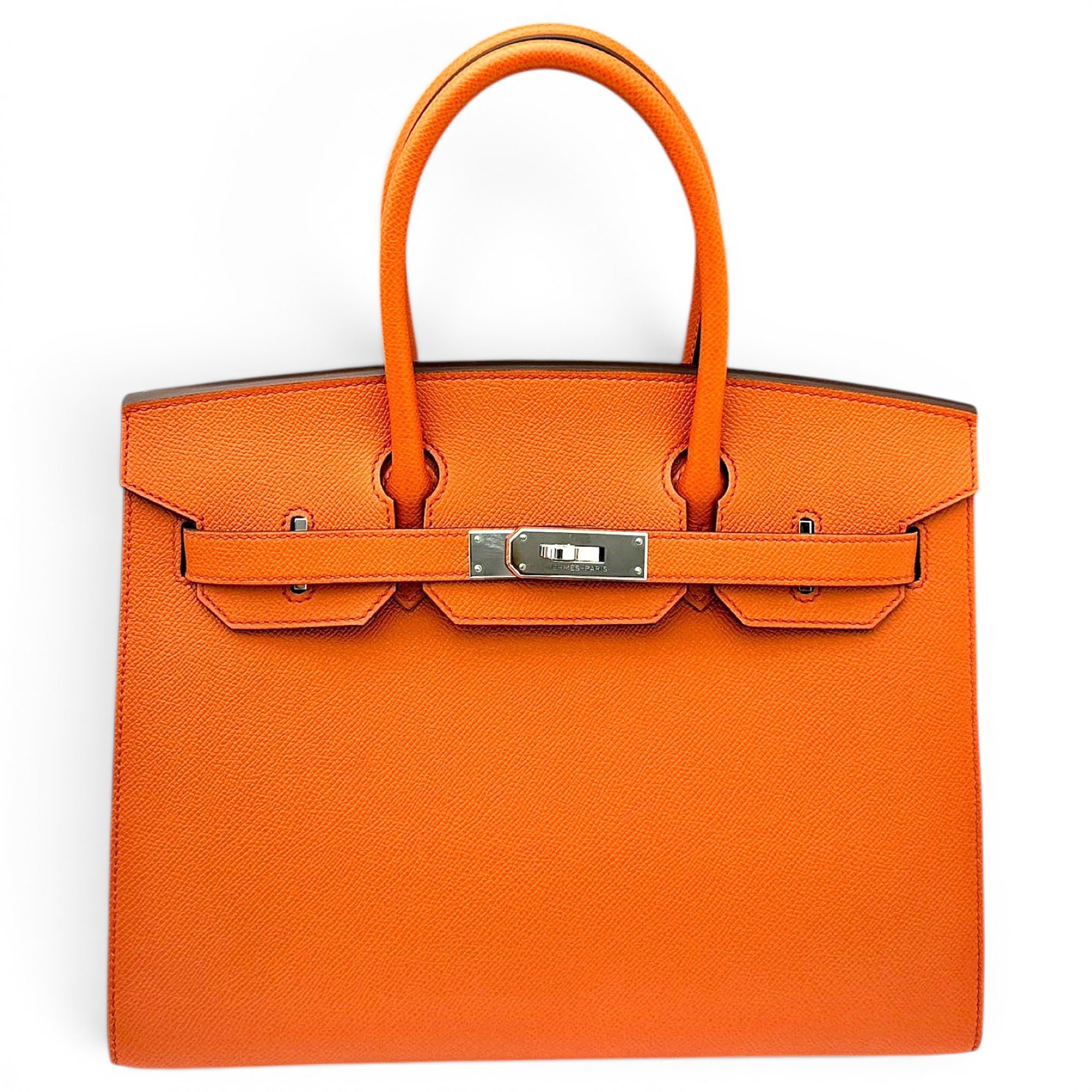 Birkin 30 leather handbag