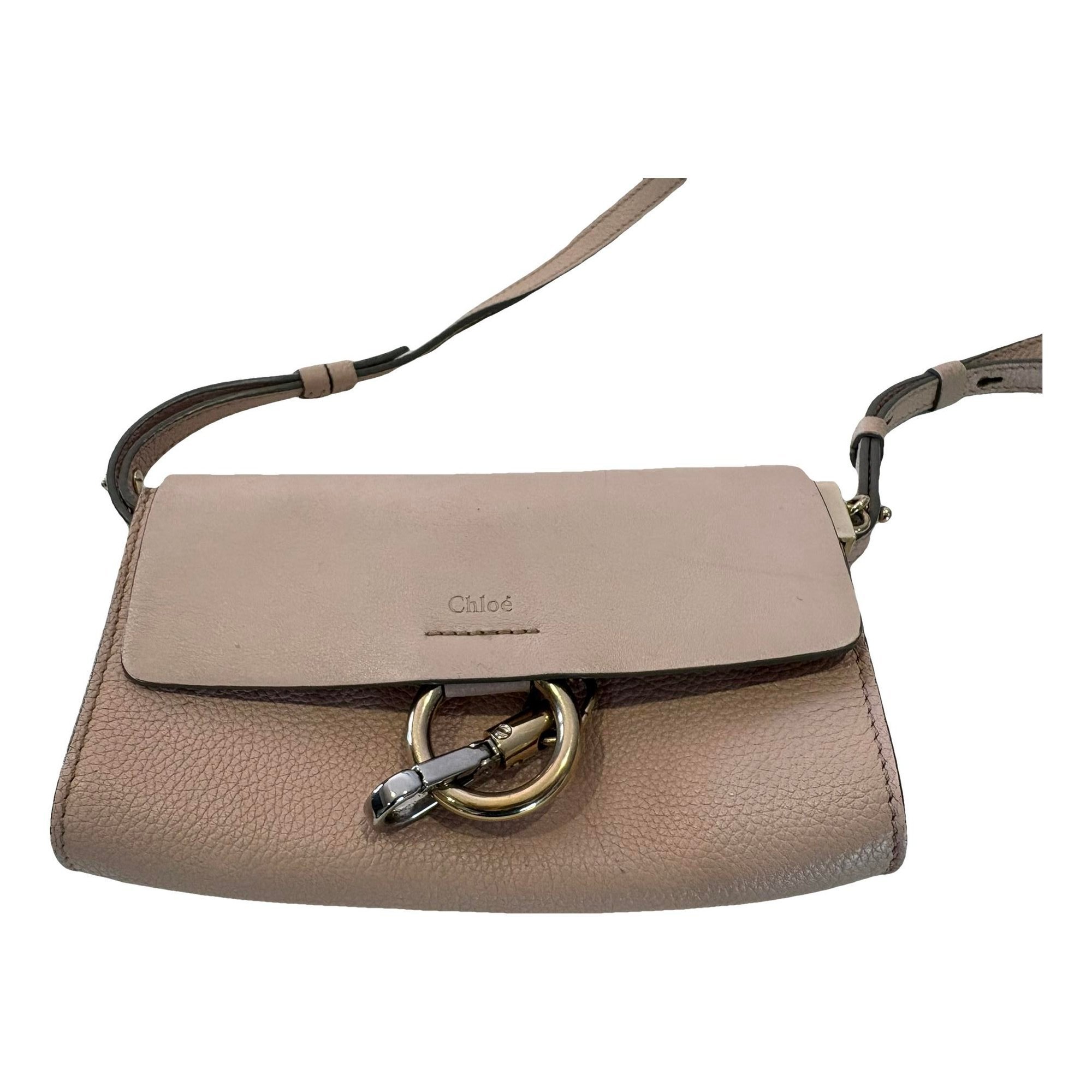 Faye leather handbag