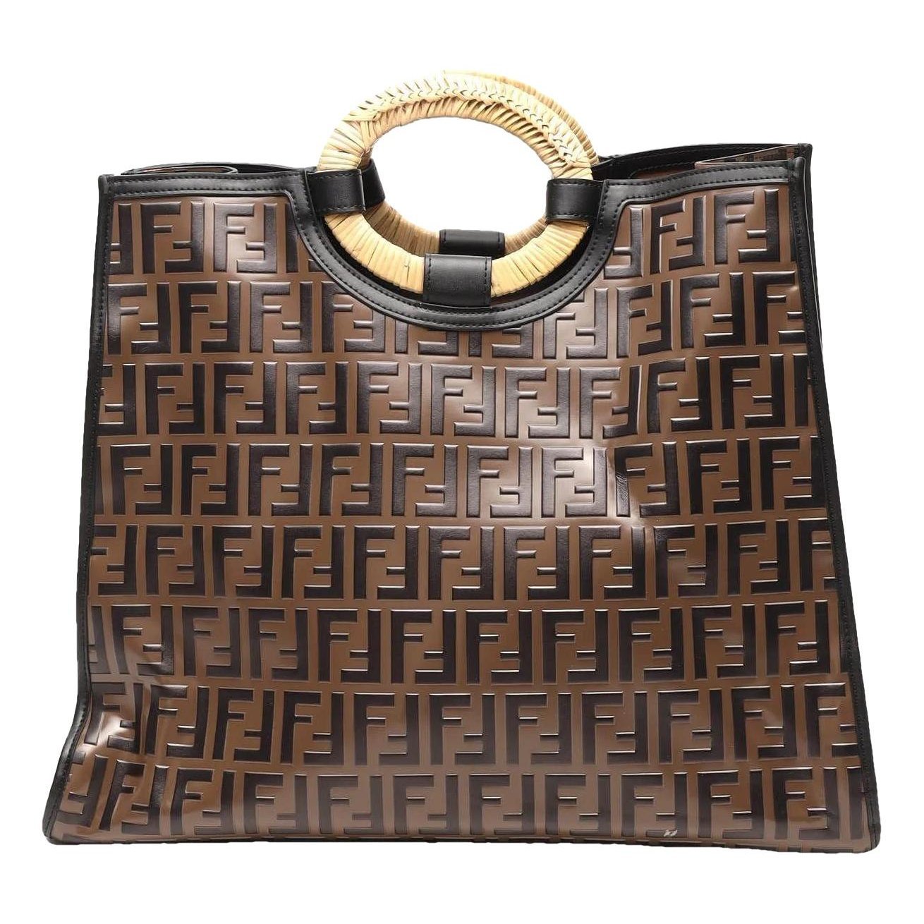 Runaway leather tote