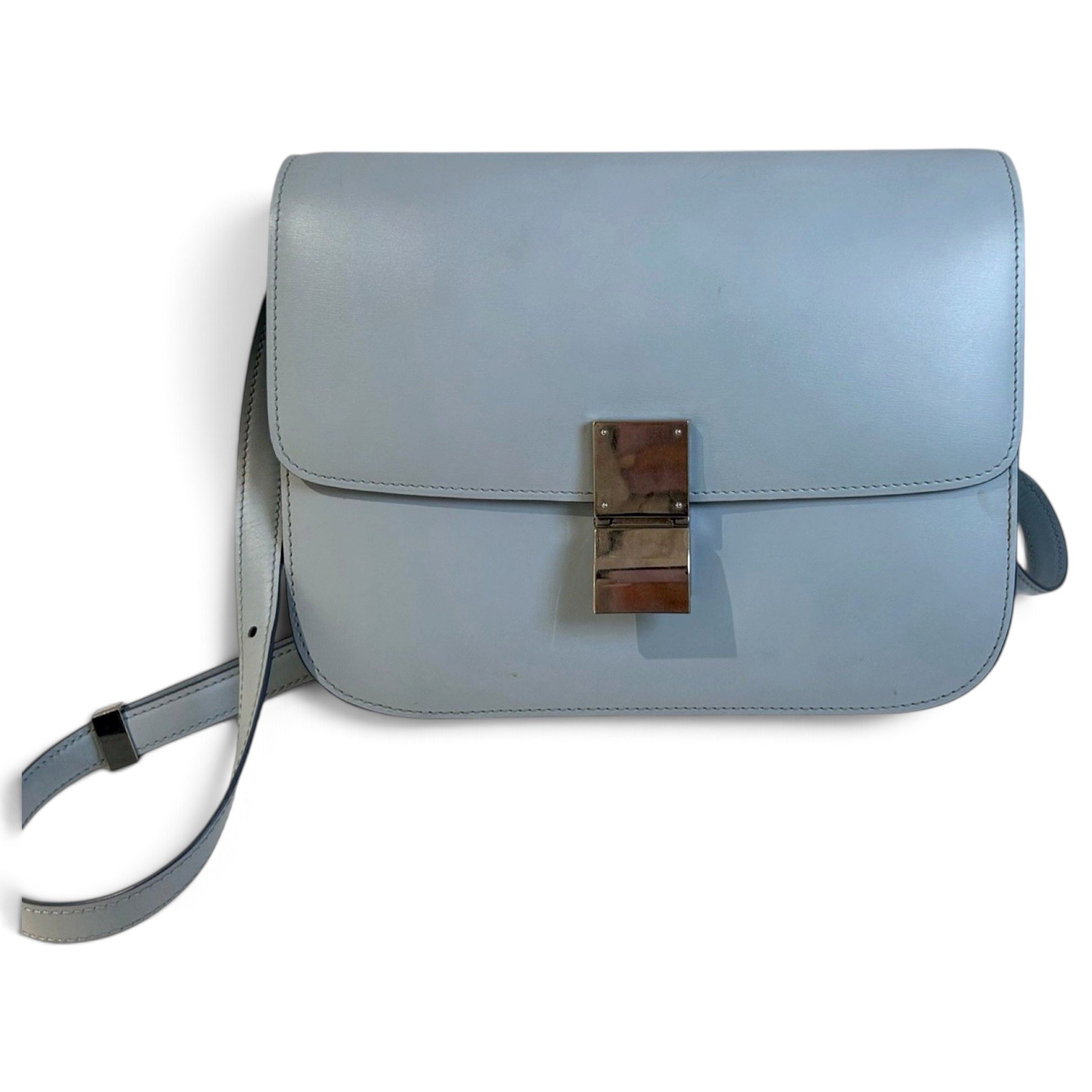 Classic leather handbag