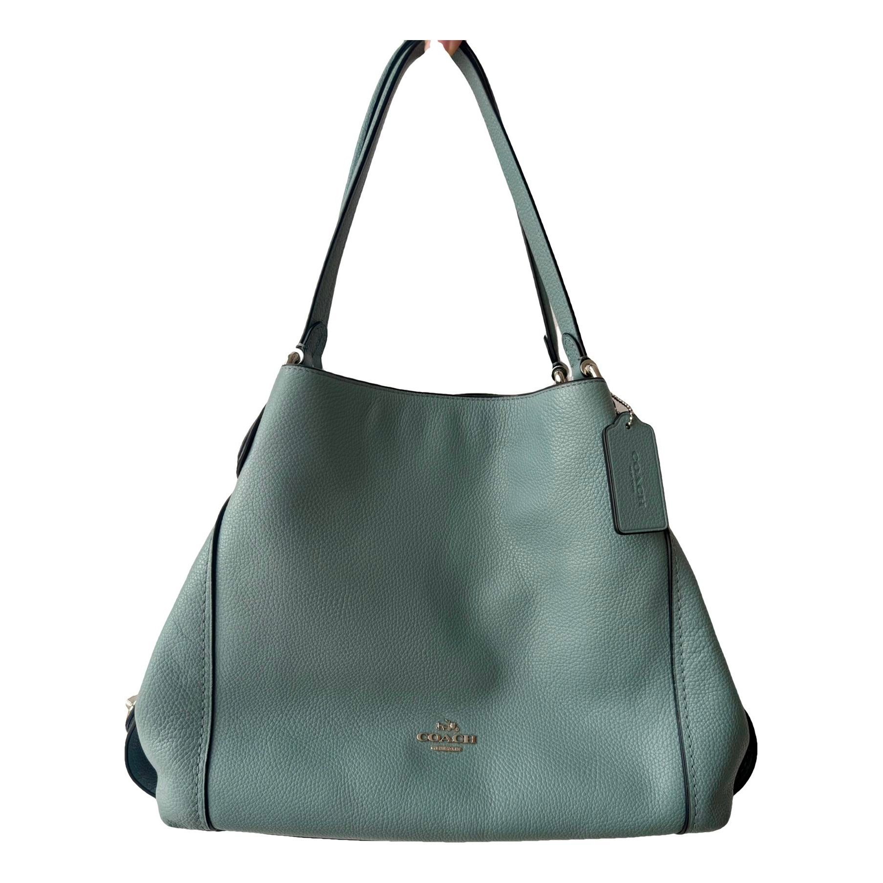 Edie leather handbag