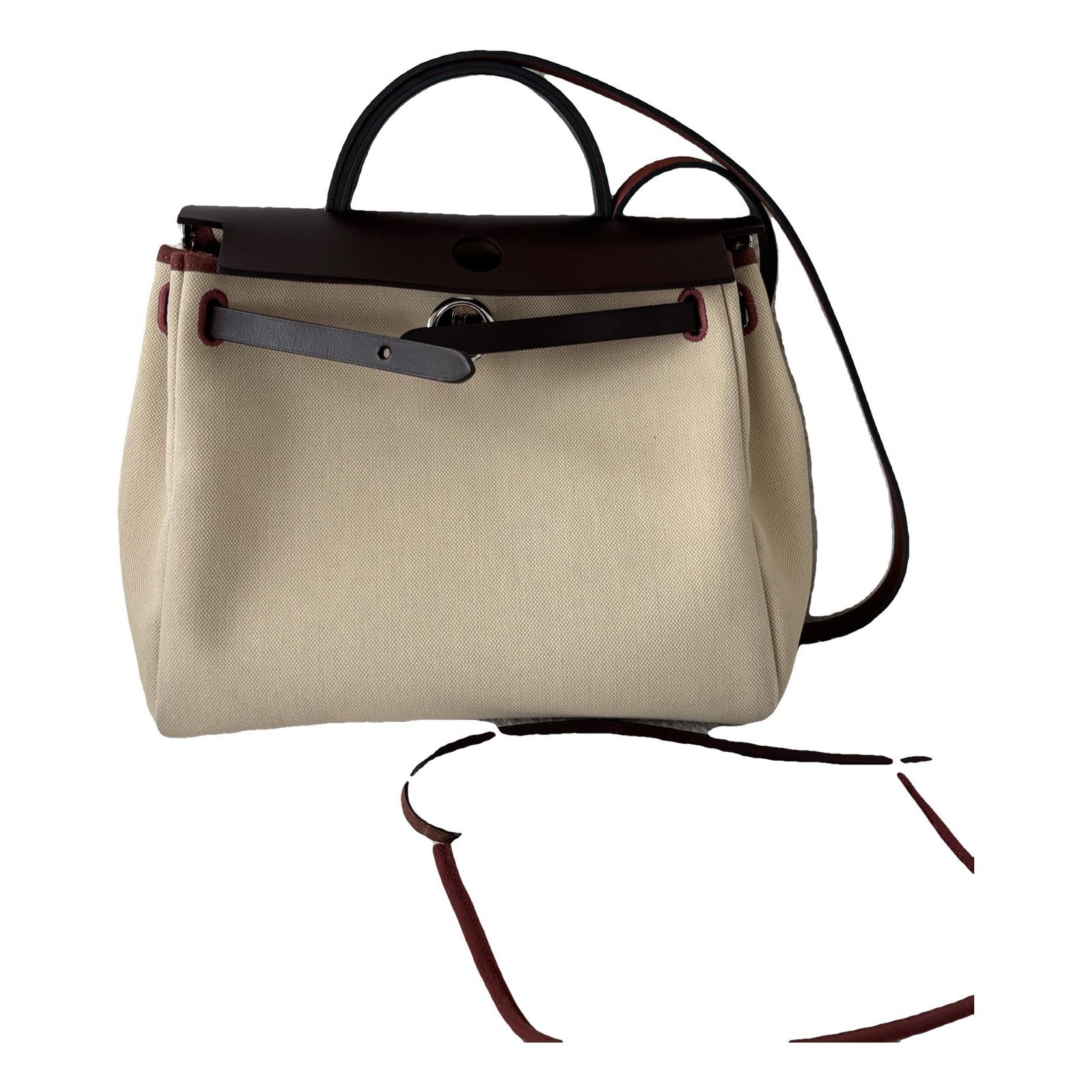 Herbag leather handbag