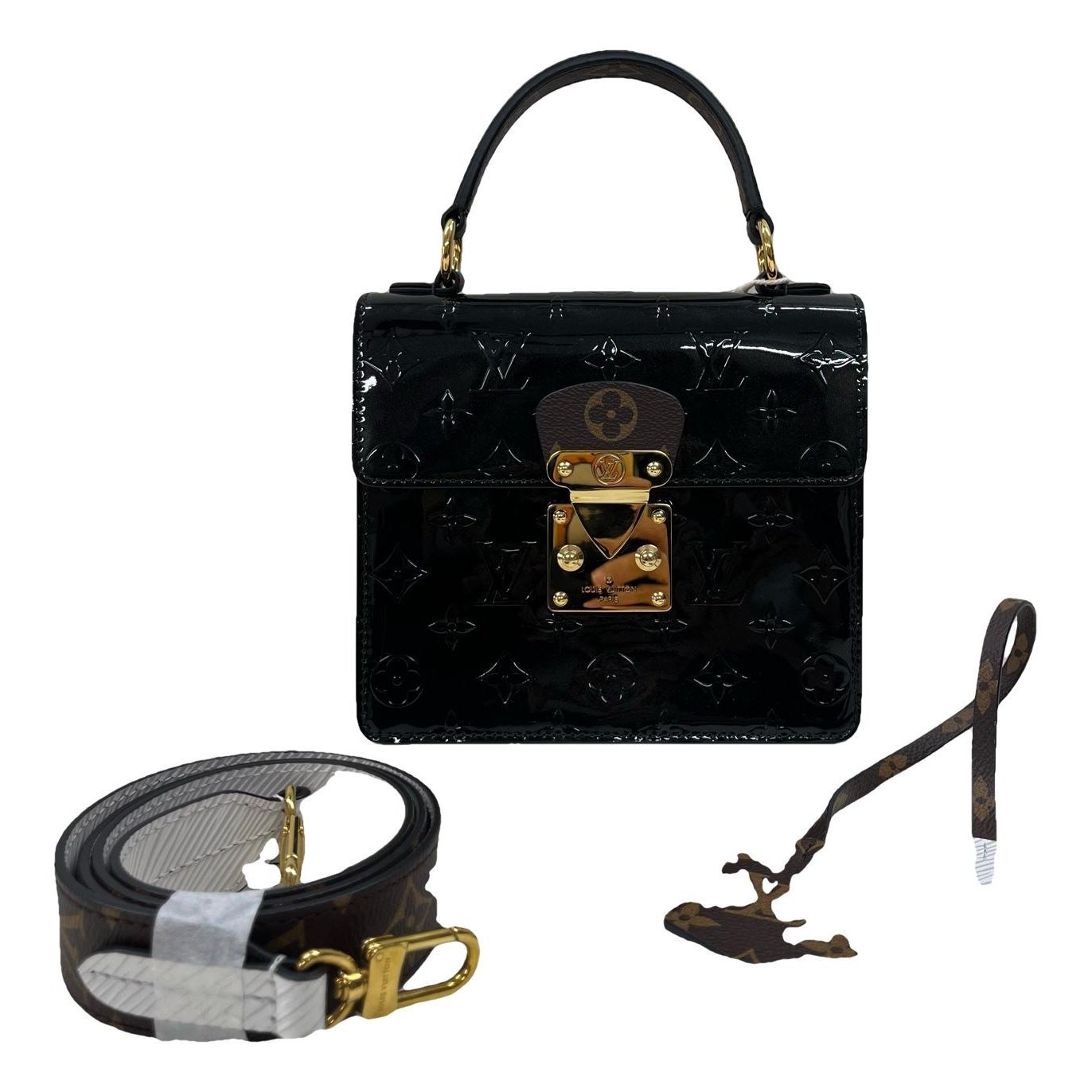 Spring street leather handbag