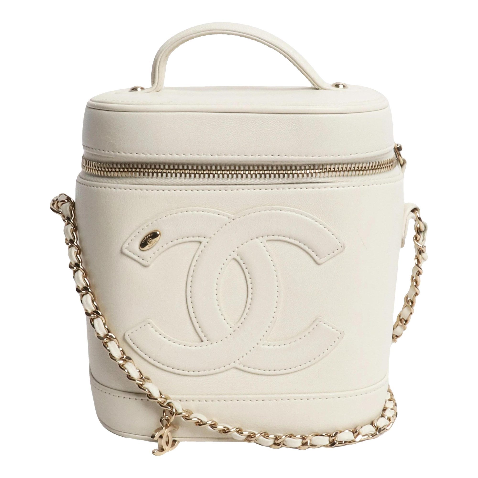 Vanity leather bag