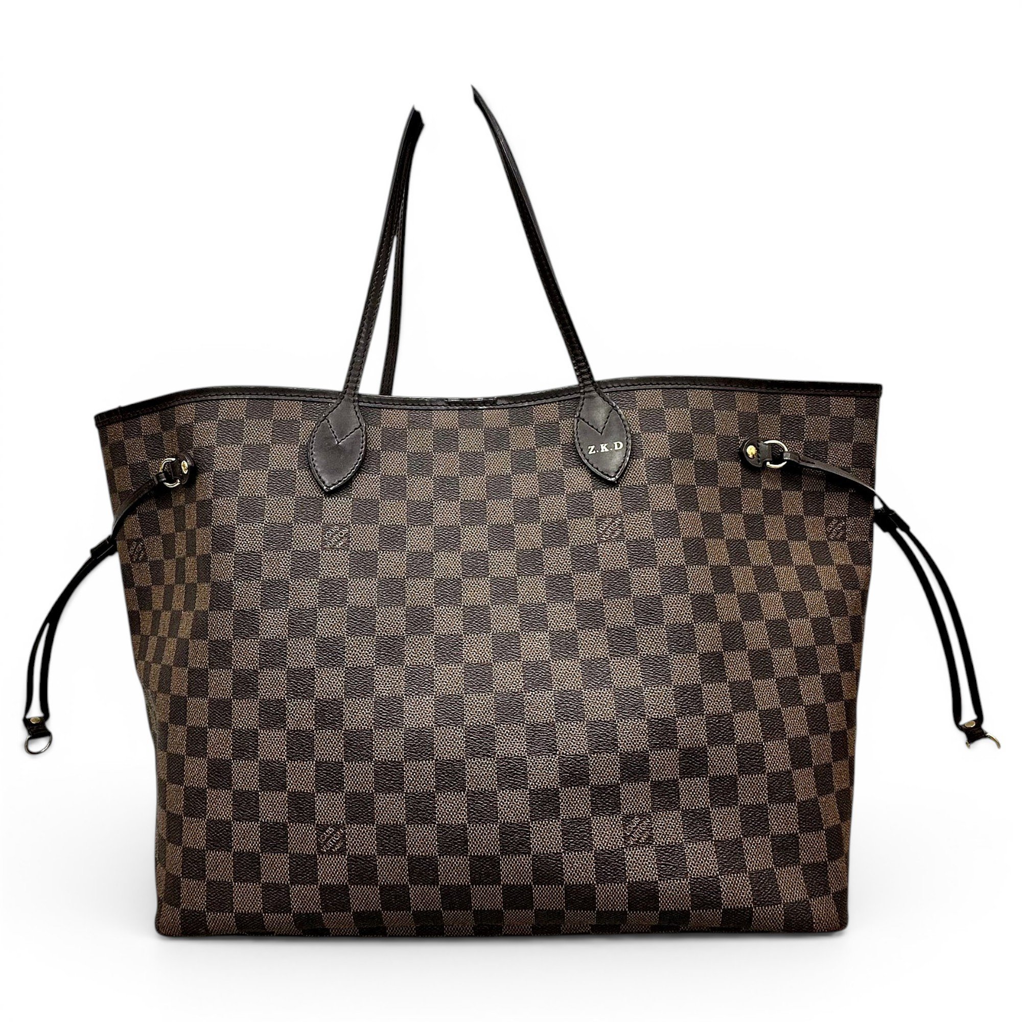 Neverfull leather handbag