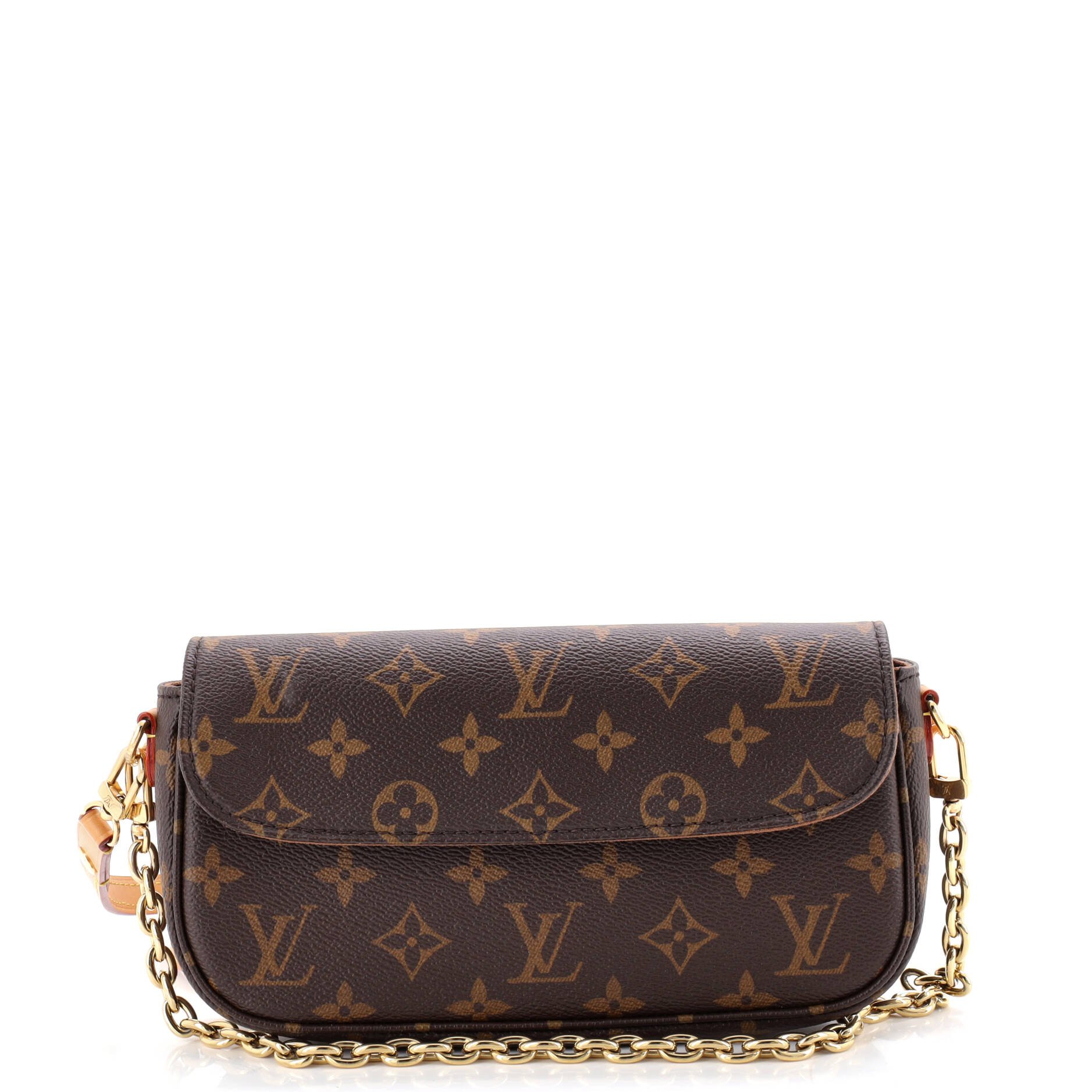 Ivy Wallet on Chain Monogram Canvas
