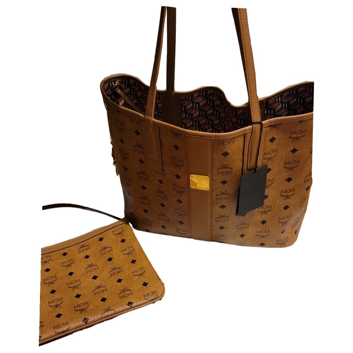 MCM Leather tote