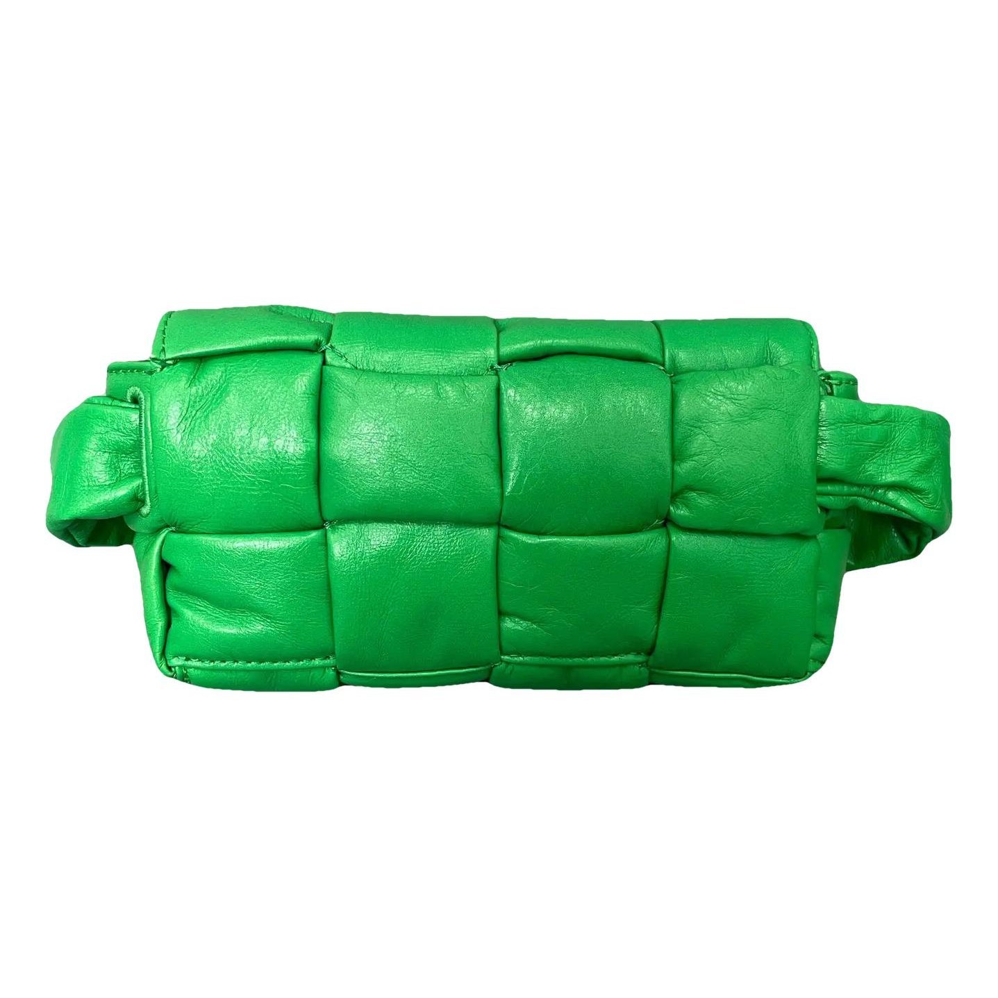 Cassette leather crossbody bag