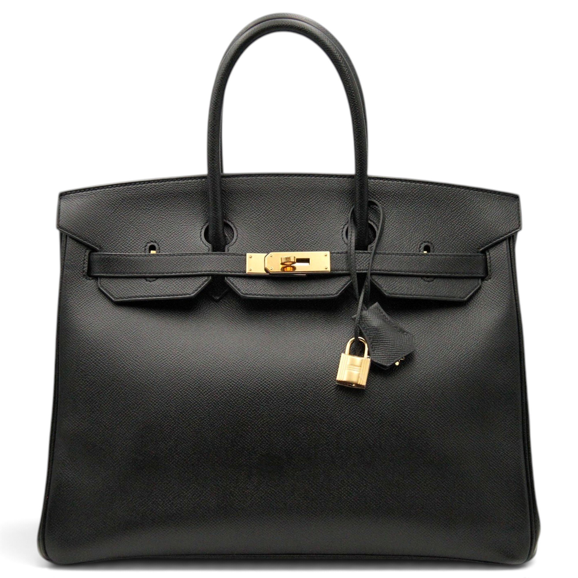 Birkin 35 leather handbag