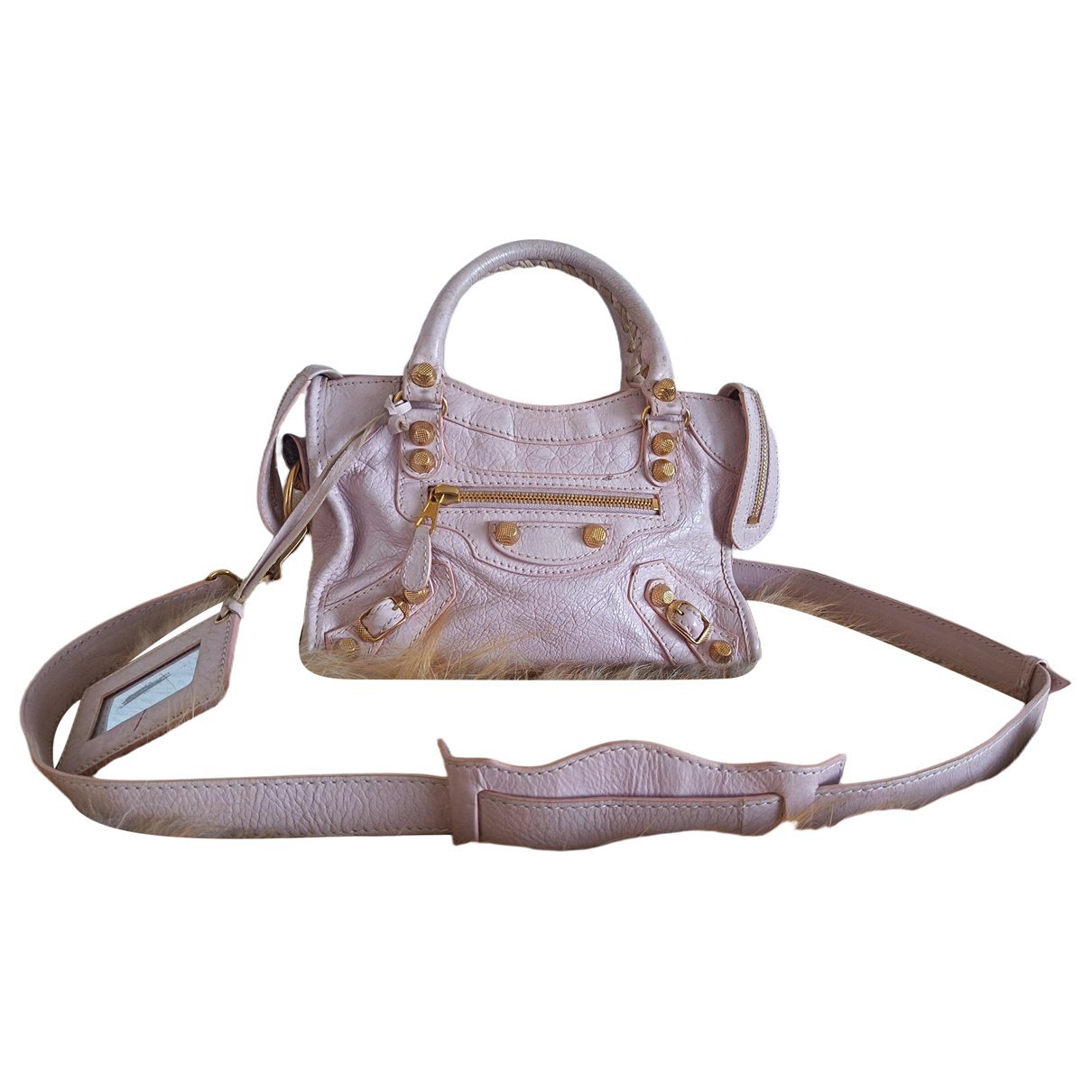 Leather handbag