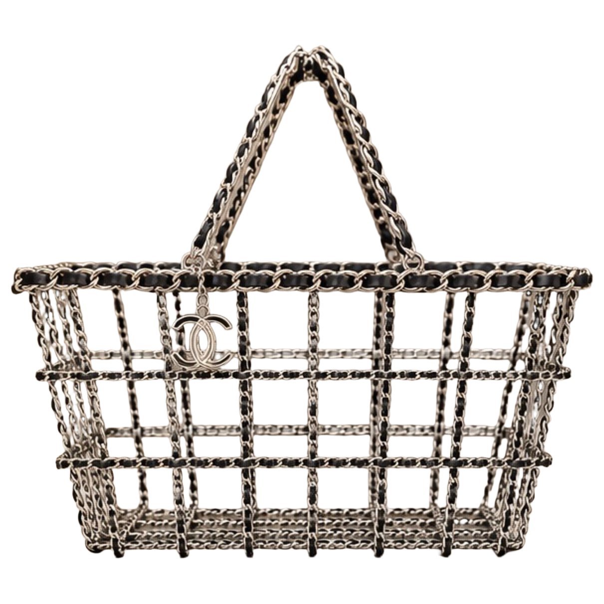 Hula Hoop leather handbag
