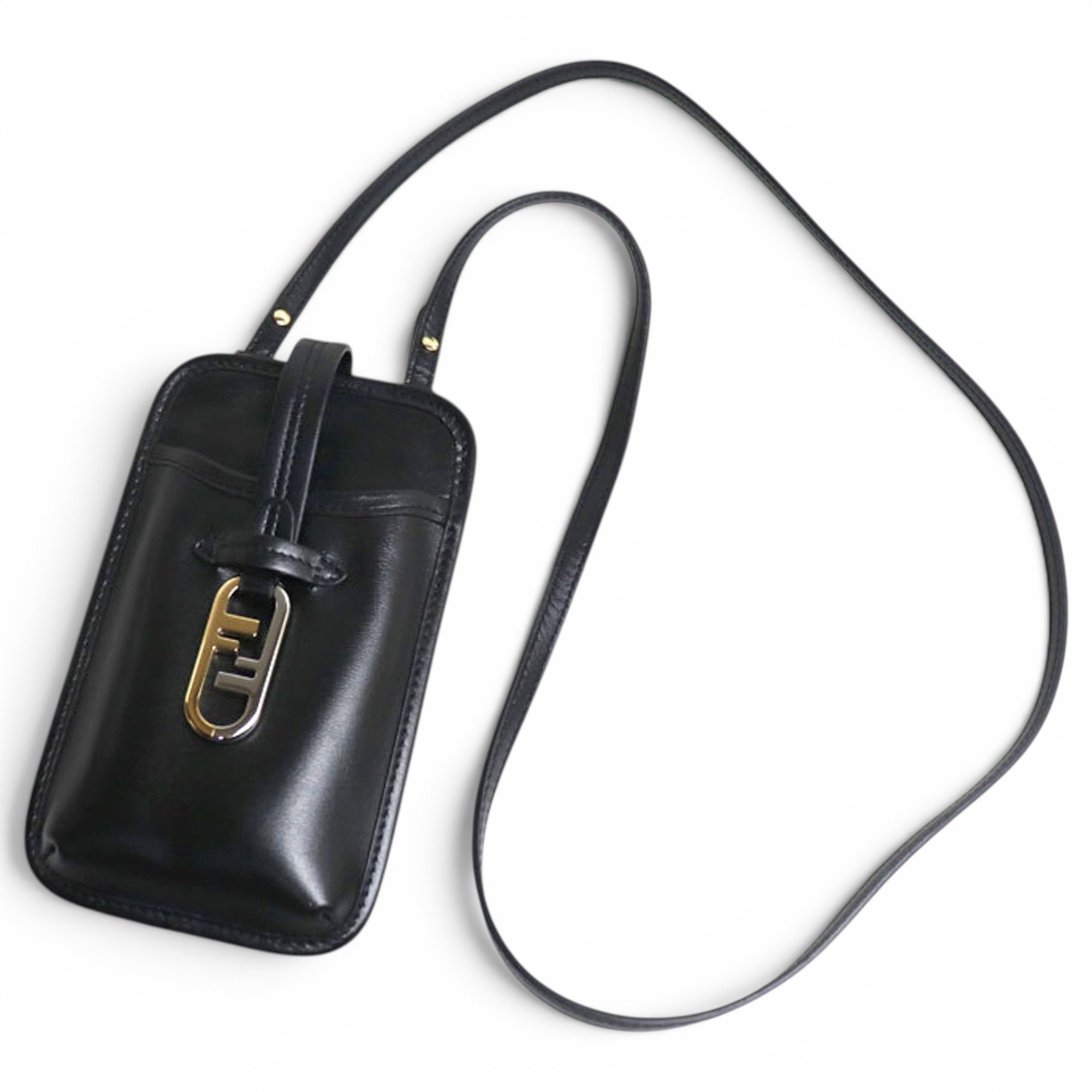 Leather crossbody bag