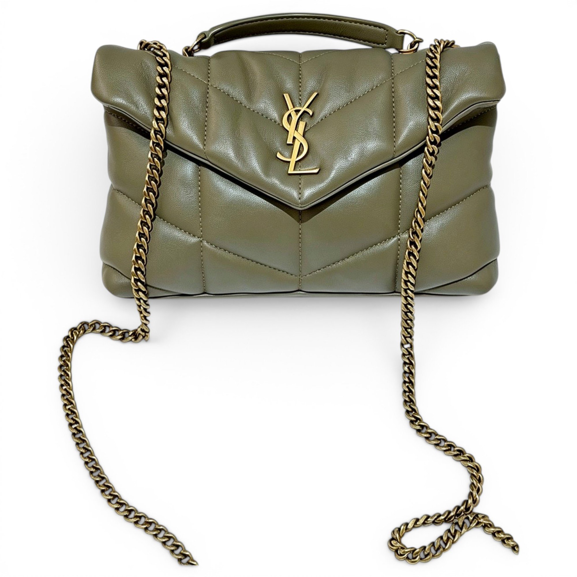 Loulou Puffer leather handbag