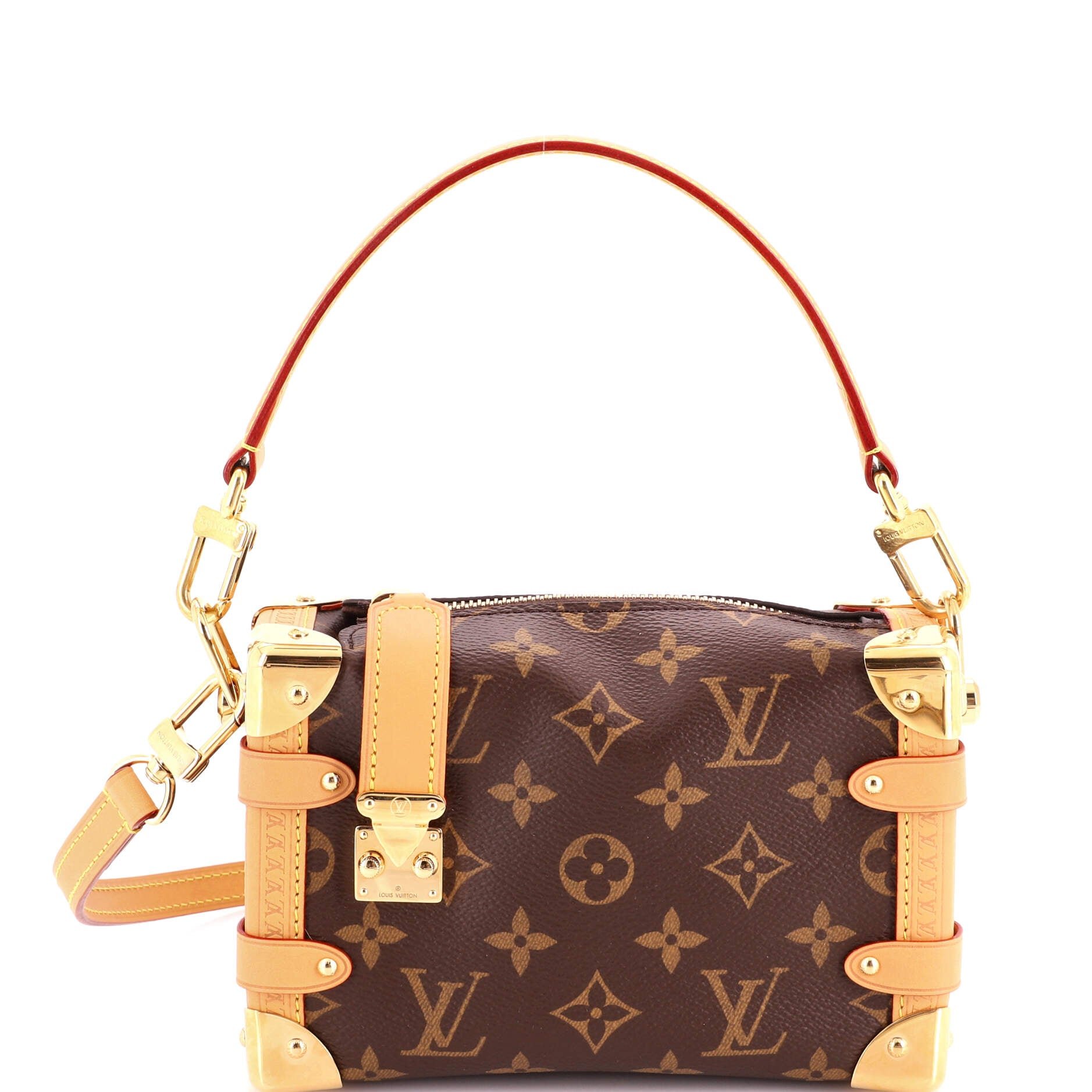 Side Trunk Handbag Monogram Canvas PM