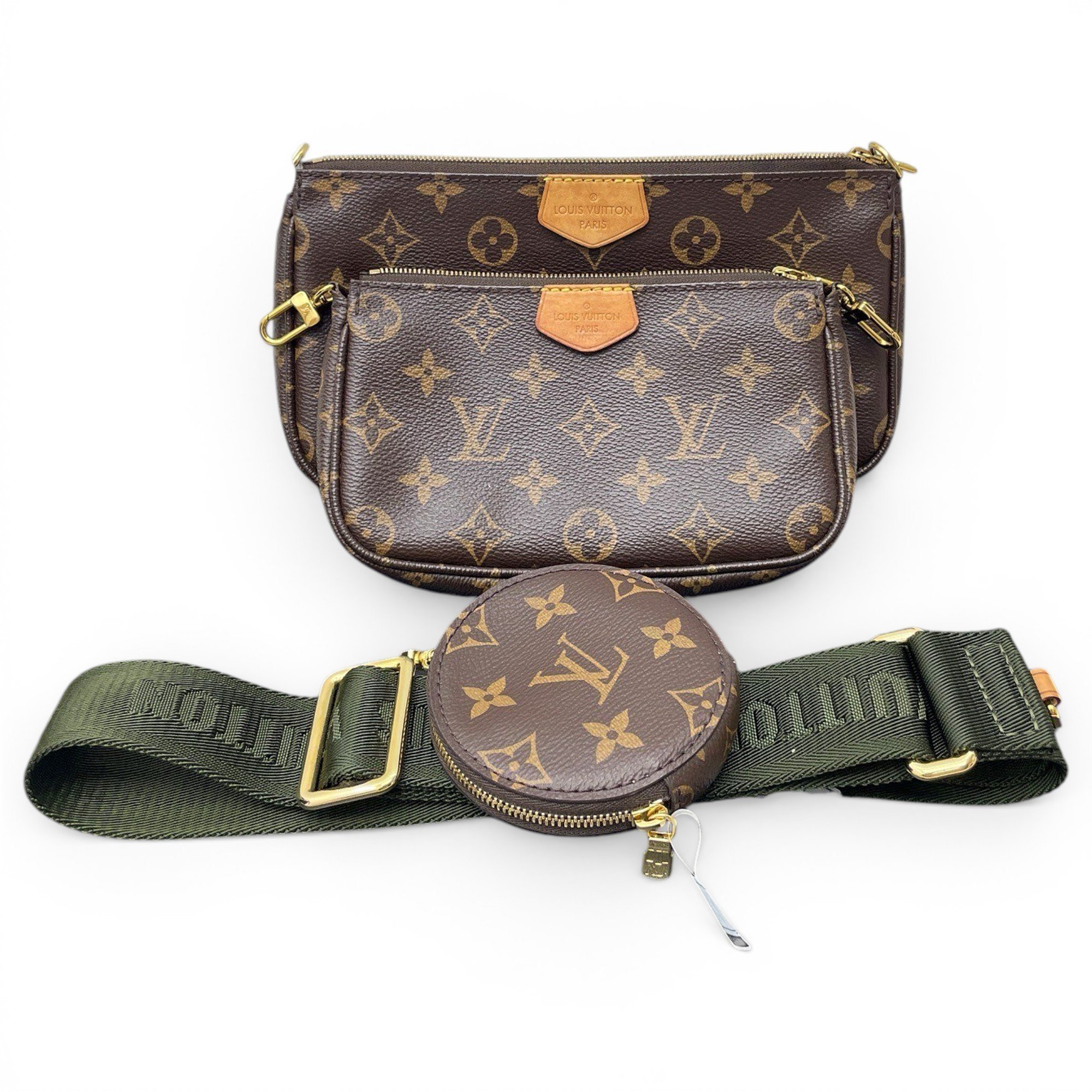 Multi Pochette Accessoires leather crossbody bag