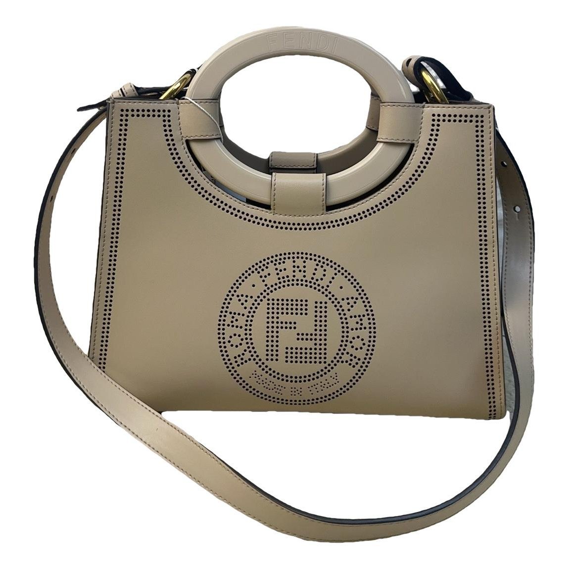 Leather handbag