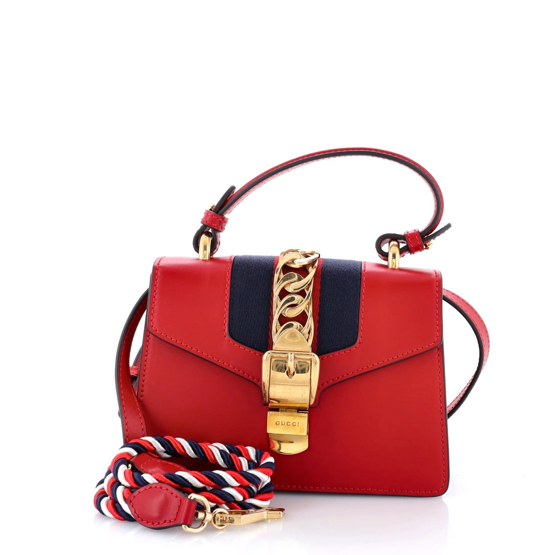 Leather handbag