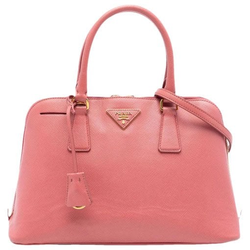 Promenade leather satchel