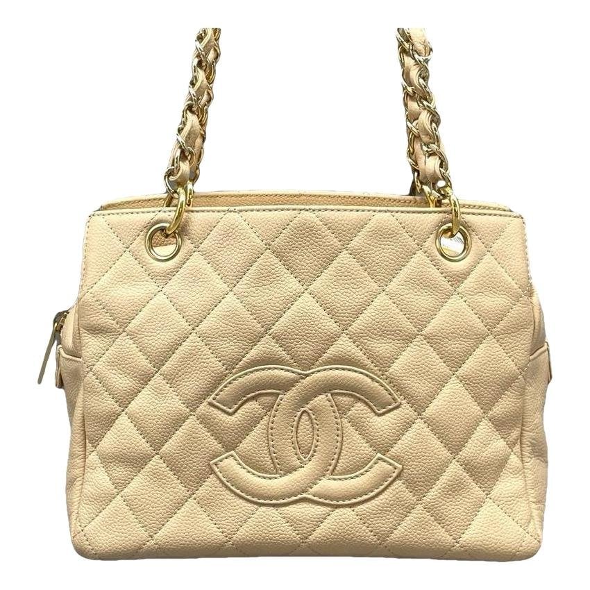 Petite Shopping Tote leather tote